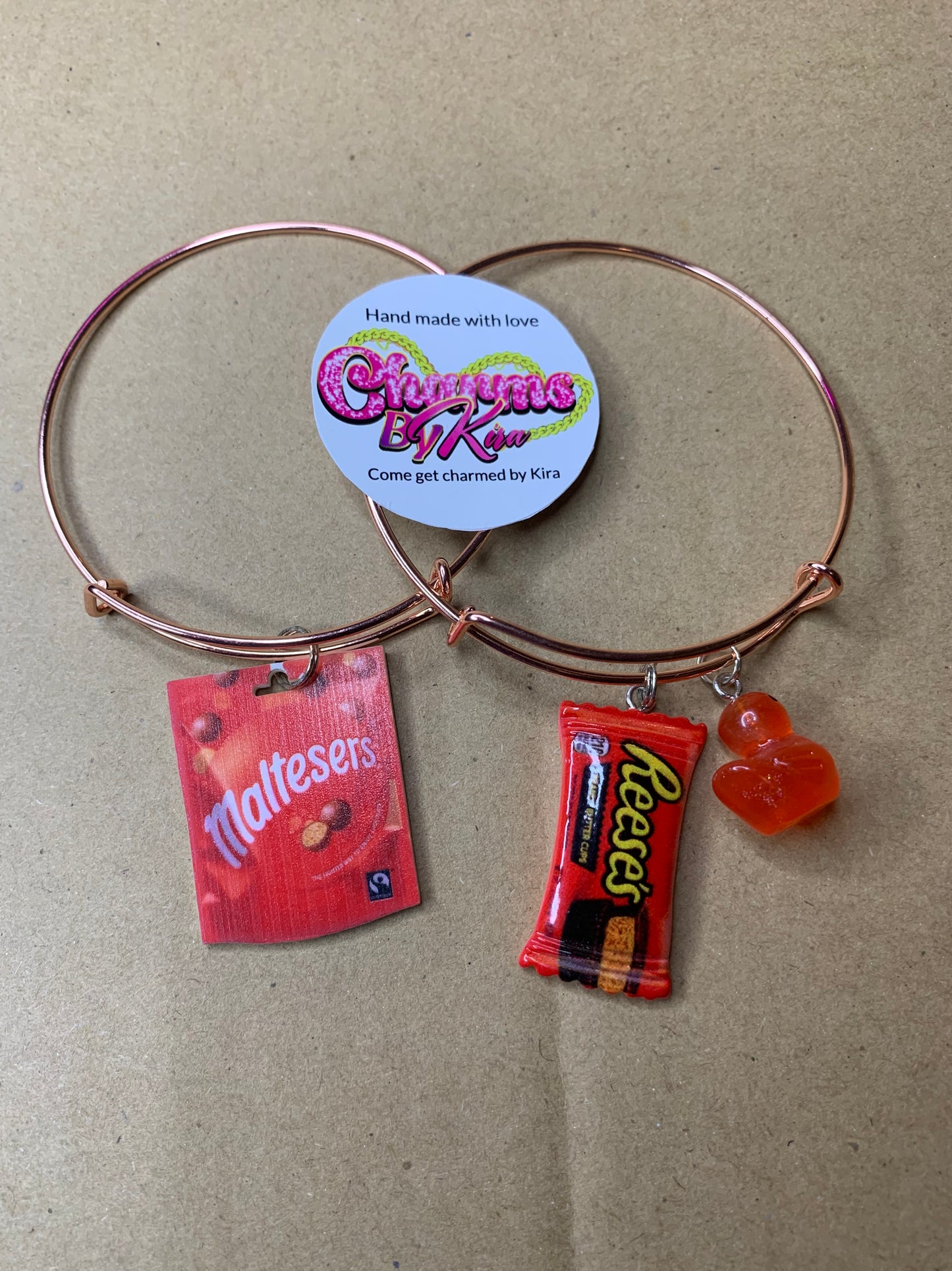 🍑Charm bangles🍑