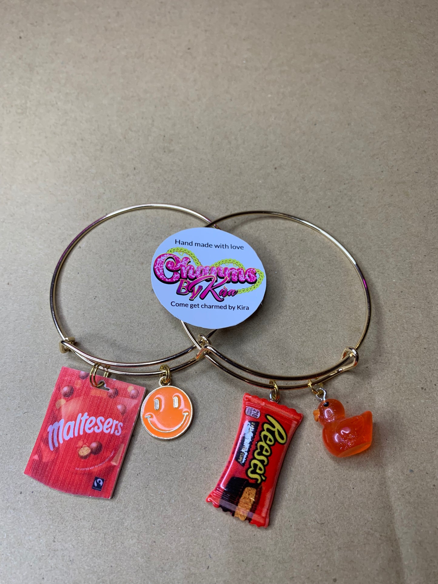 🧡Charm bangles🧡