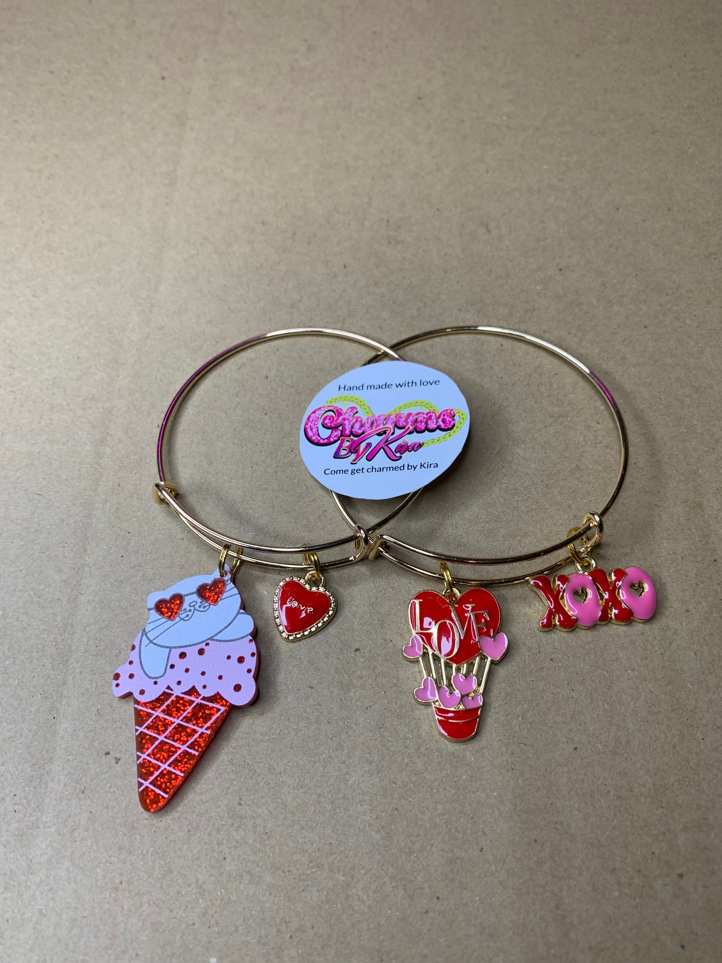 ❤️Charm bangles❤️