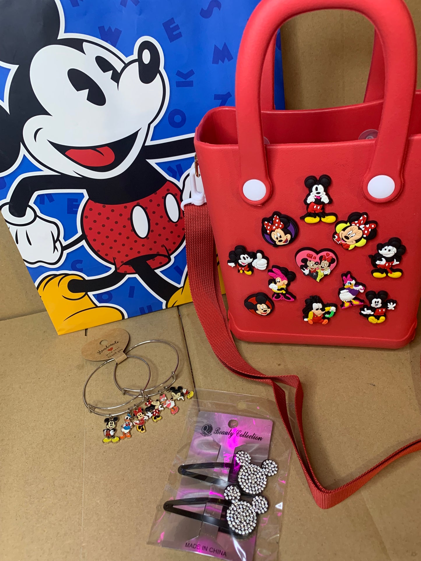 Mini rubber bag❤️Mickey mouse🖤