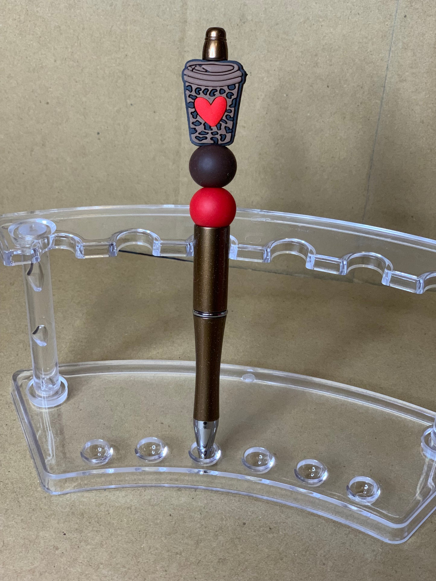 🤎Beaded & charmed ink✍️pen