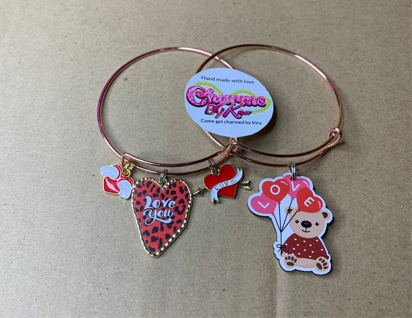 ❤️Charm bangles❤️