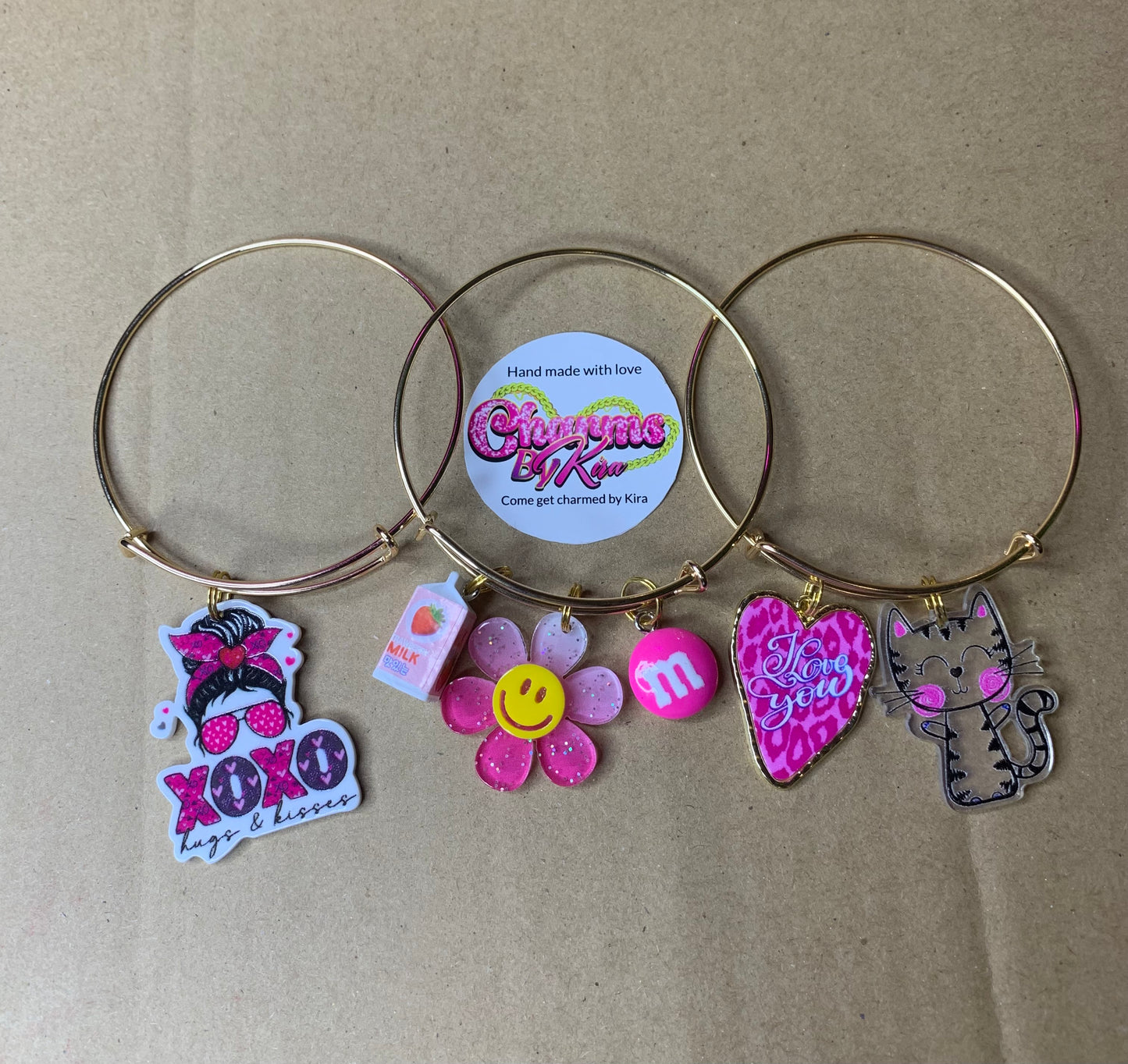 🩷Charm bangles🩷