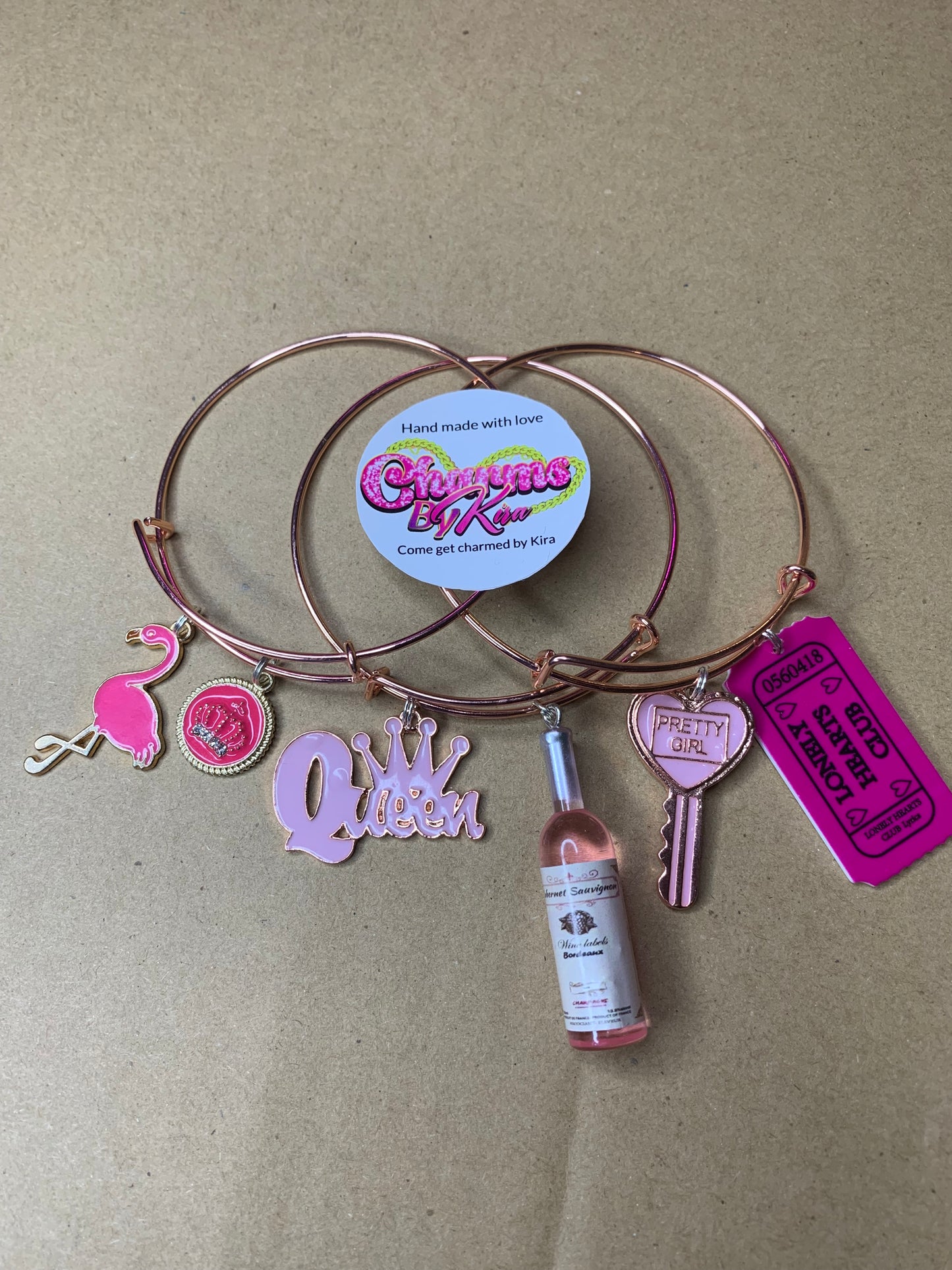 🩷Charm bangles🩷