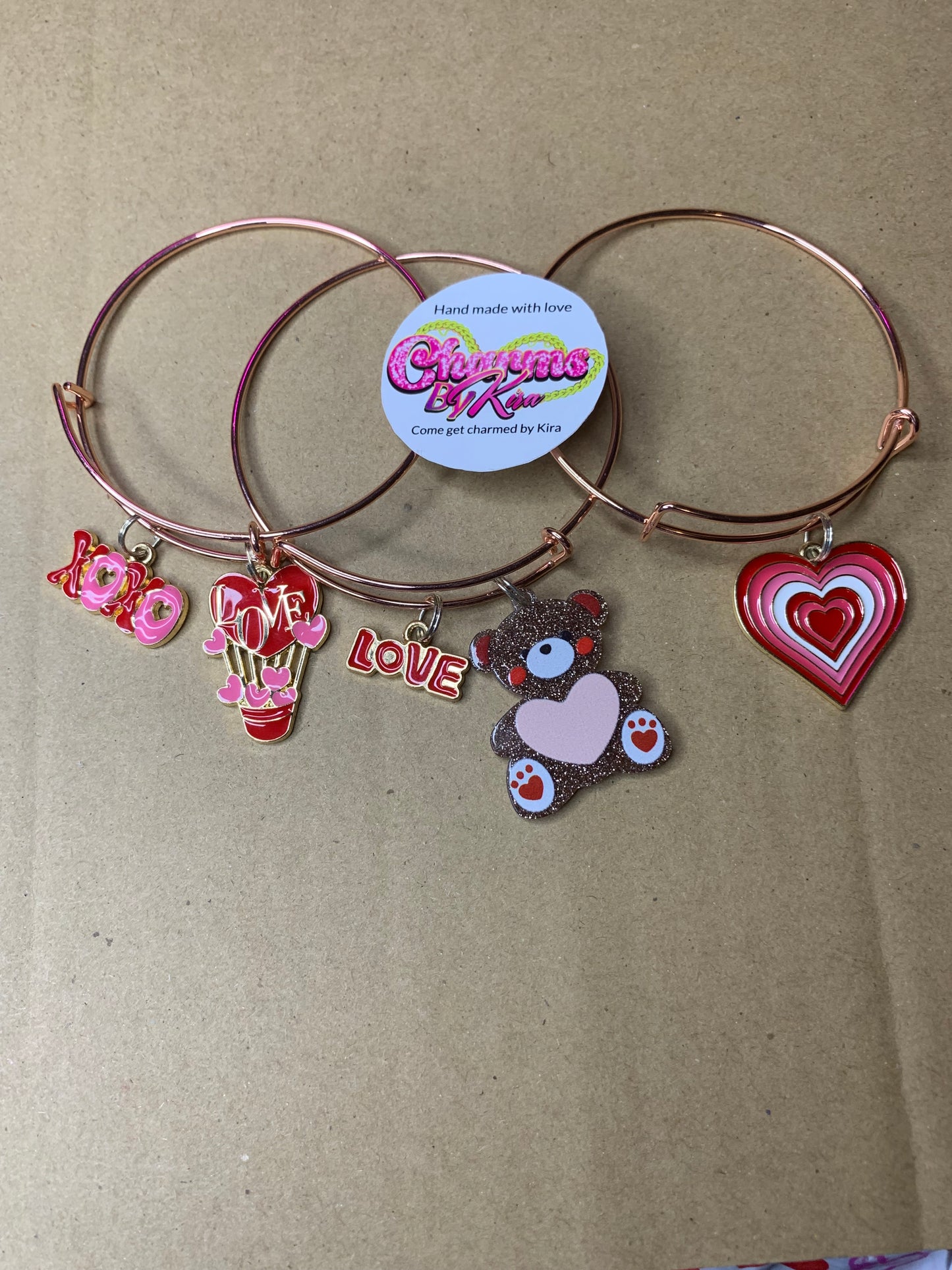 ❤️Charm bangles❤️