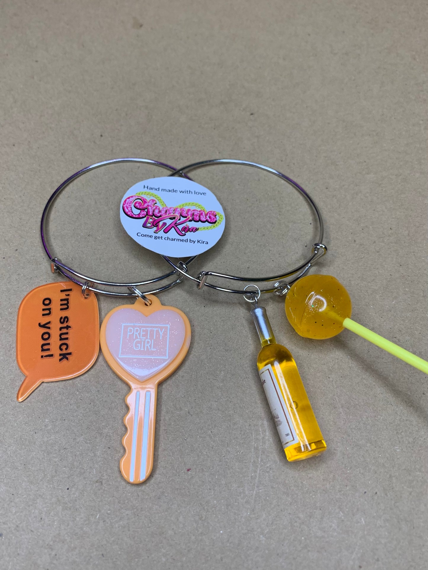 🧡CHARM BANGLES🧡