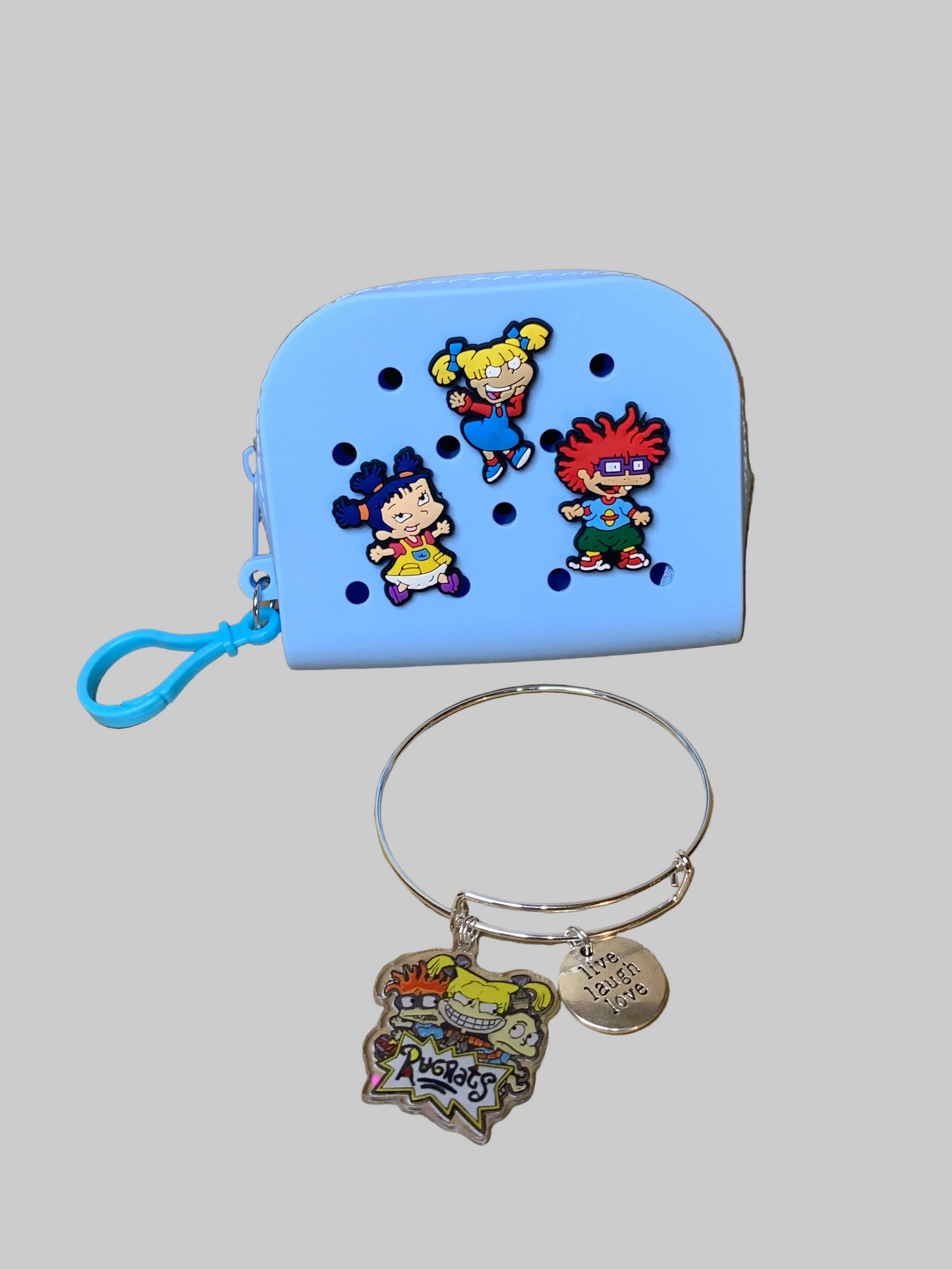 🩵💛❤️Rugrats mini pouch set💛❤️🩵
