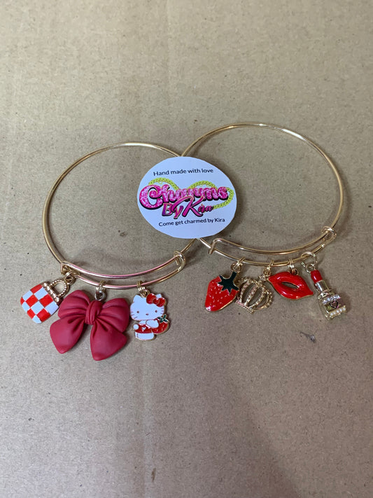 Charm bangles