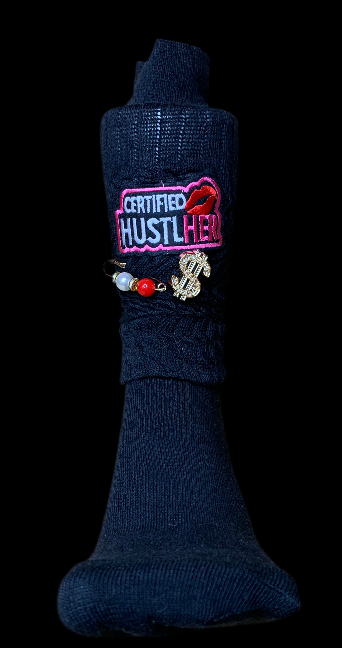 🖤SnapBack trucker hat🧢 & slouch socks🧦set