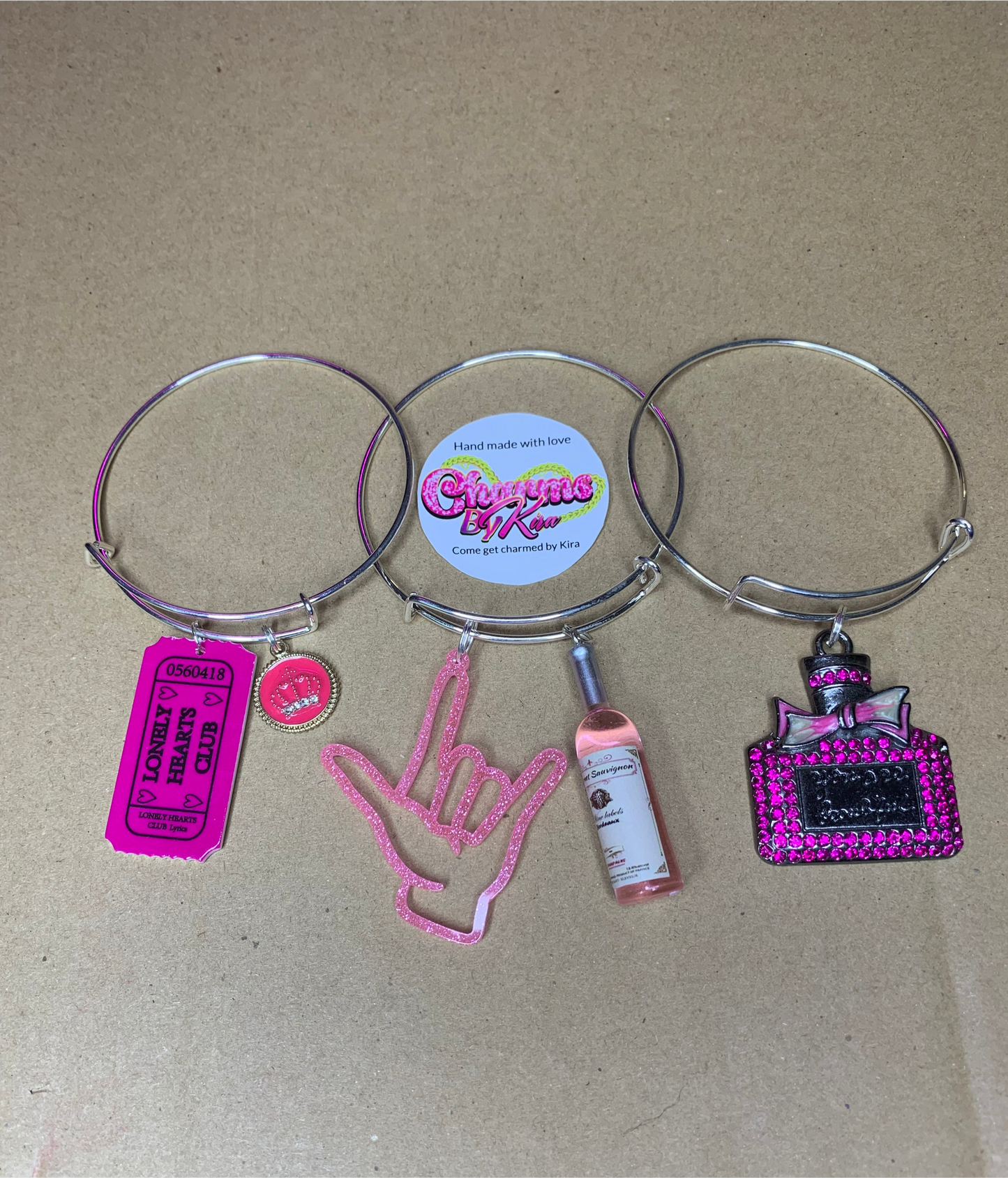 🩷Charm bangles🩷