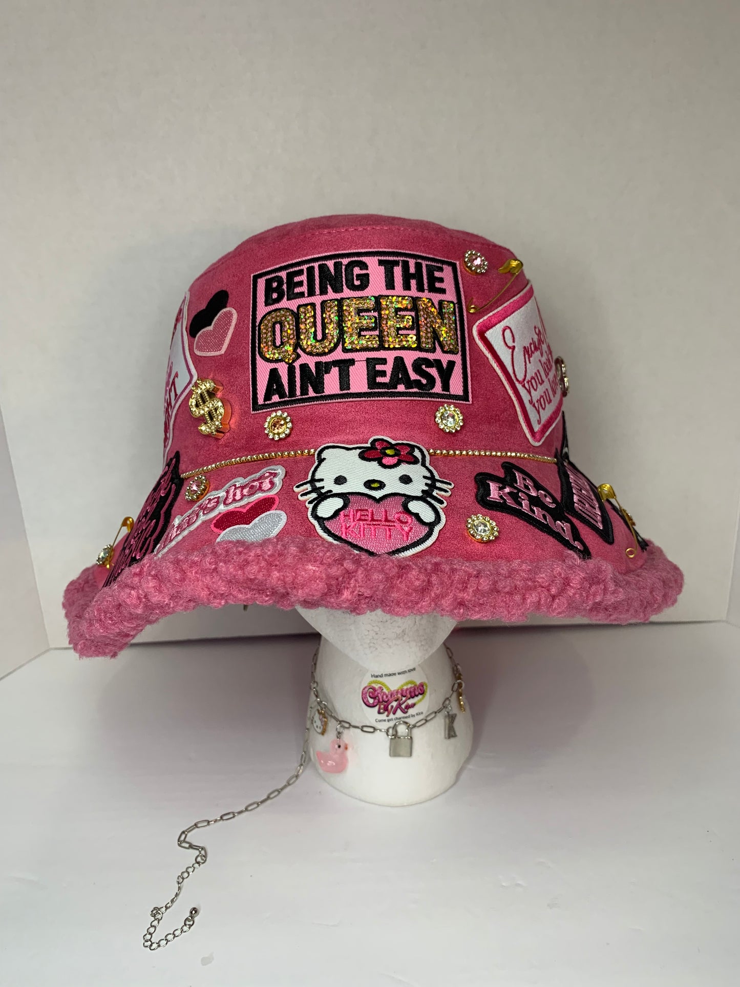 🩷Super junky bucket hat🎩with fur