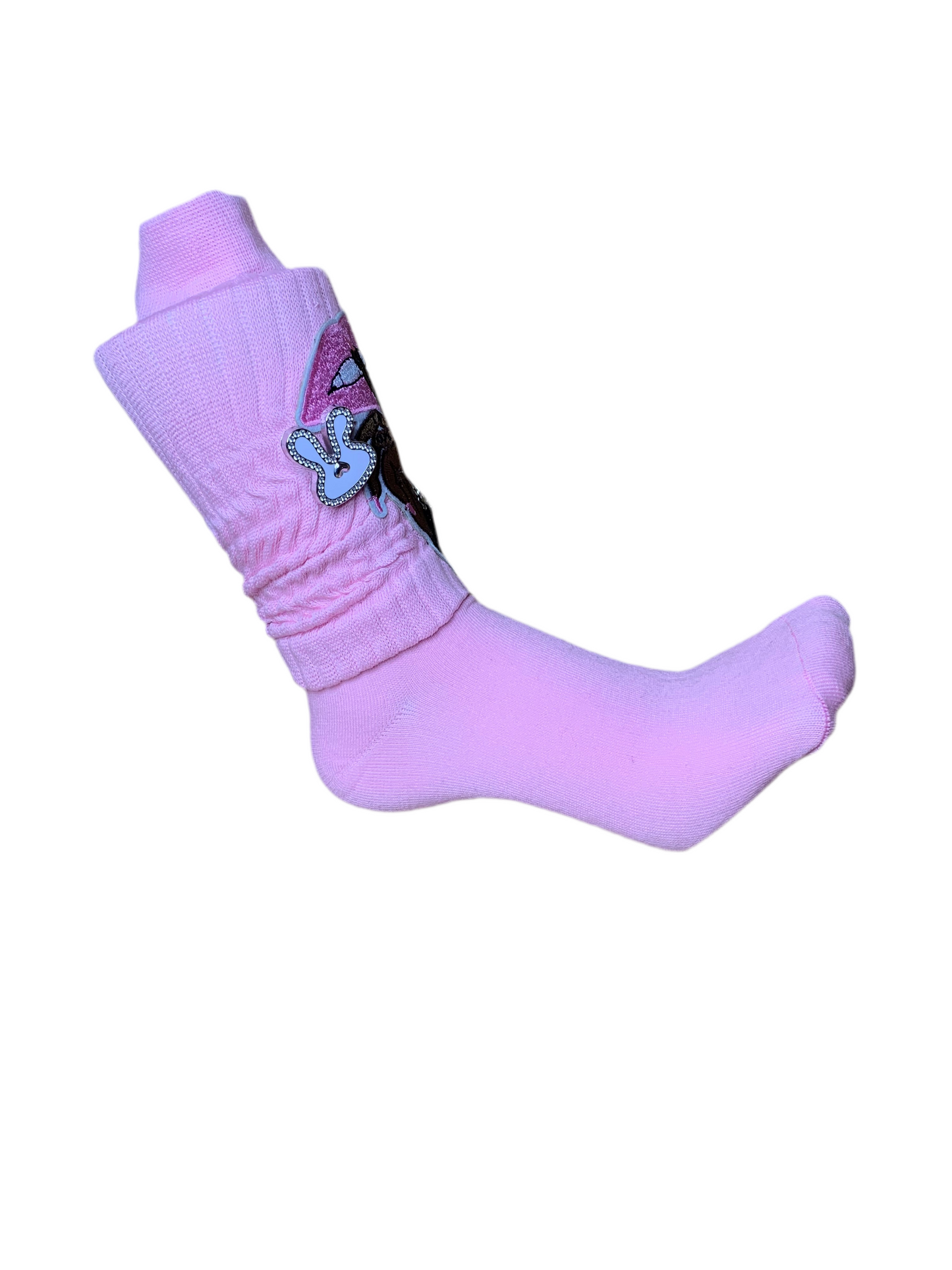 🌸SnapBack trucker hat🧢& slouch socks🧦set