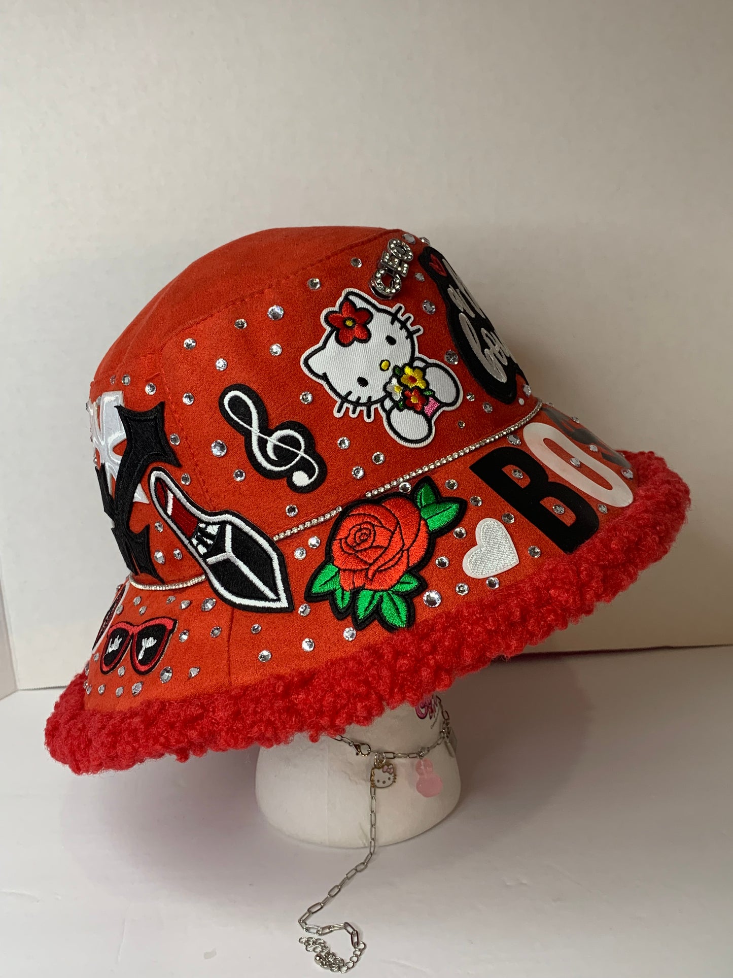 ❤️Super junky bucket hat🎩with fur