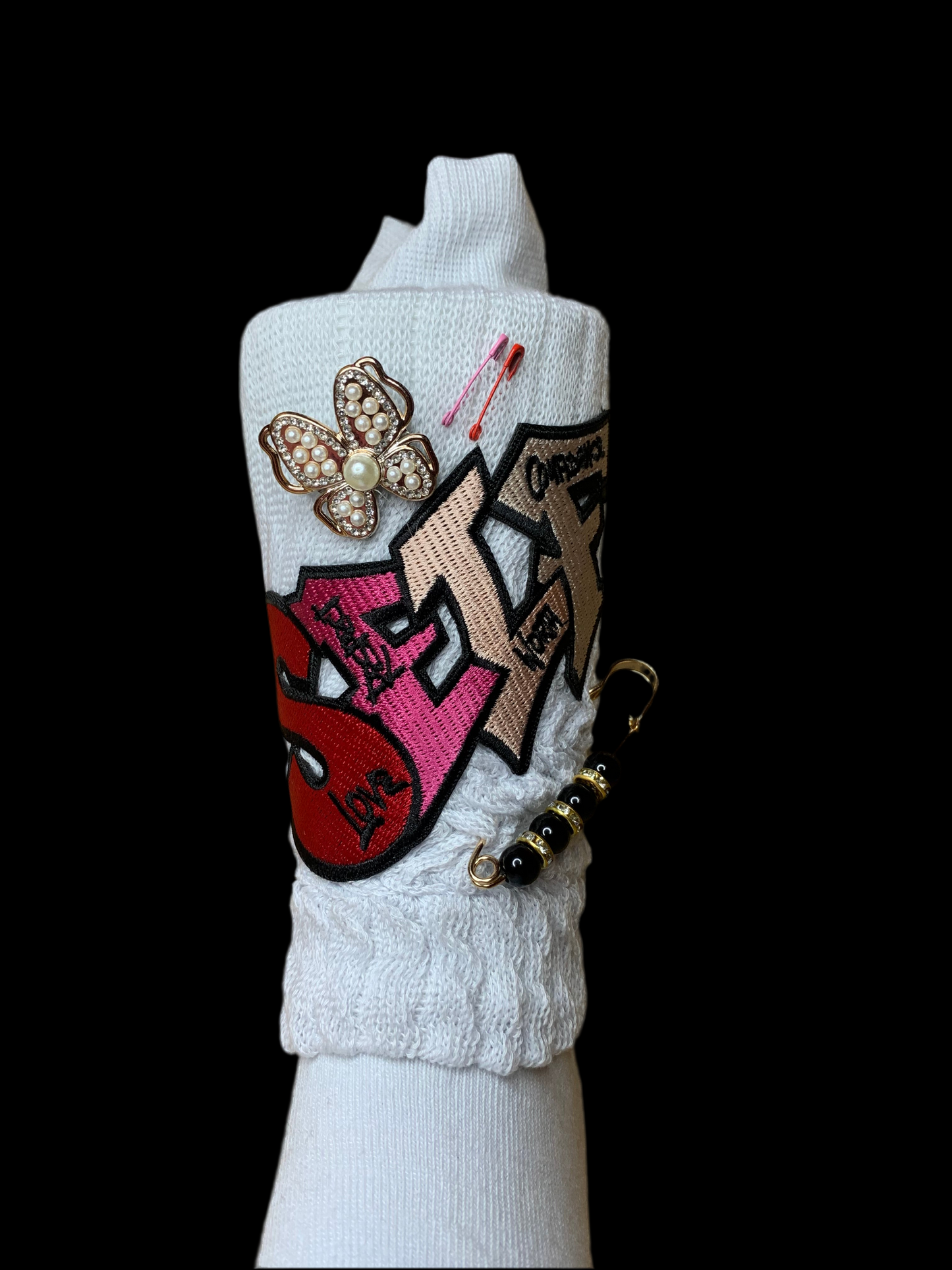 🖤SnapBack trucker hat🧢& slouch socks🧦set