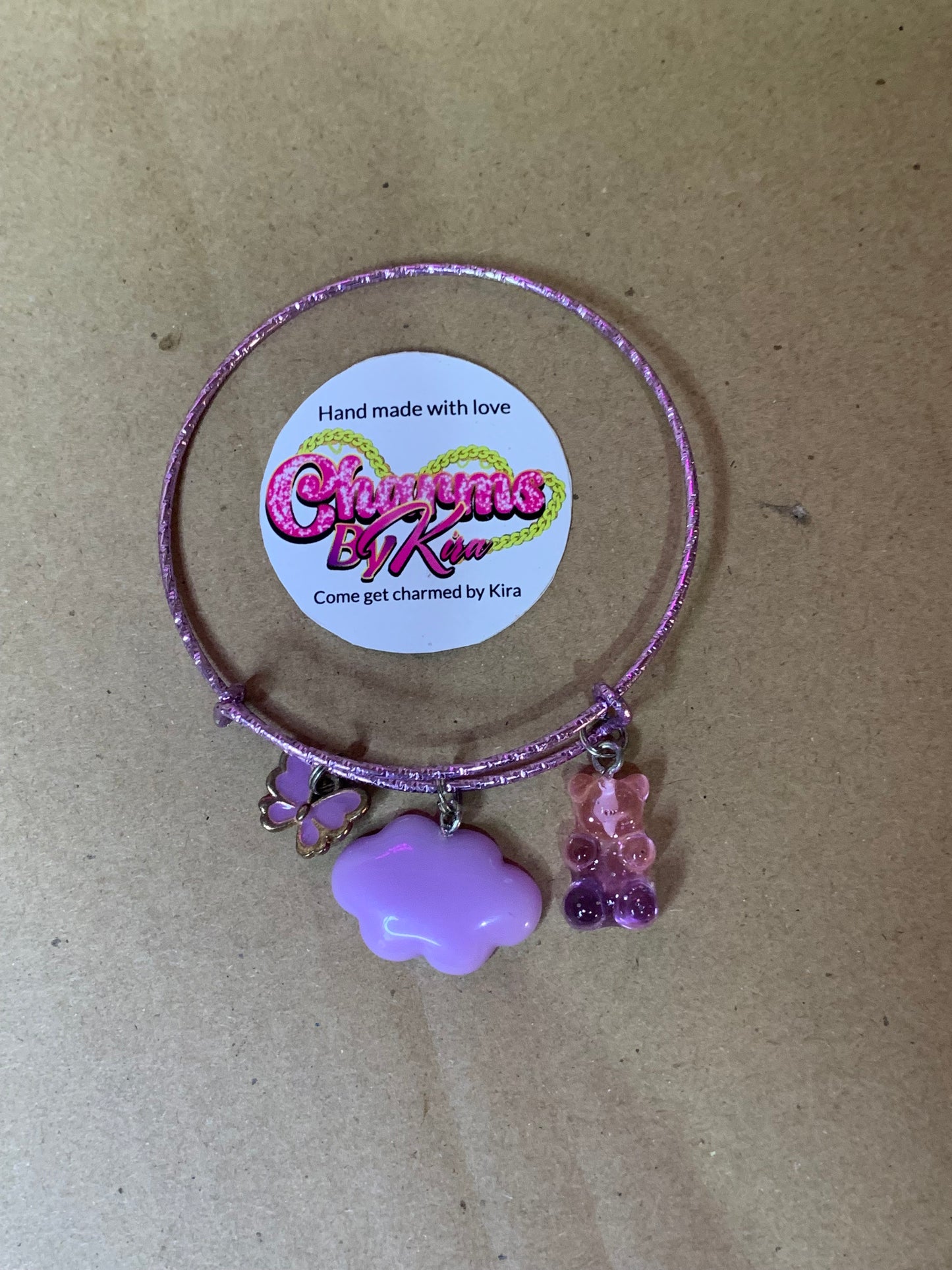 💜Charm bangle💜
