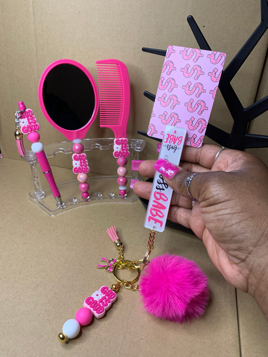 💕Beaded & charmed keychain & handbag accessories💕