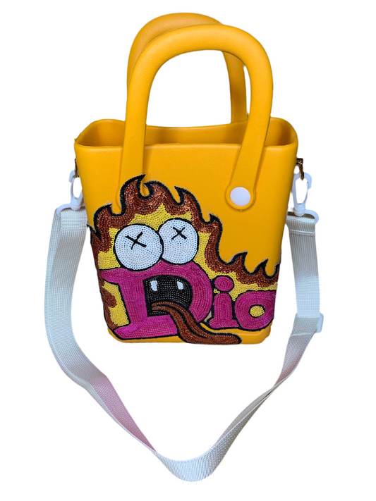 💛🩷Croc purse👜