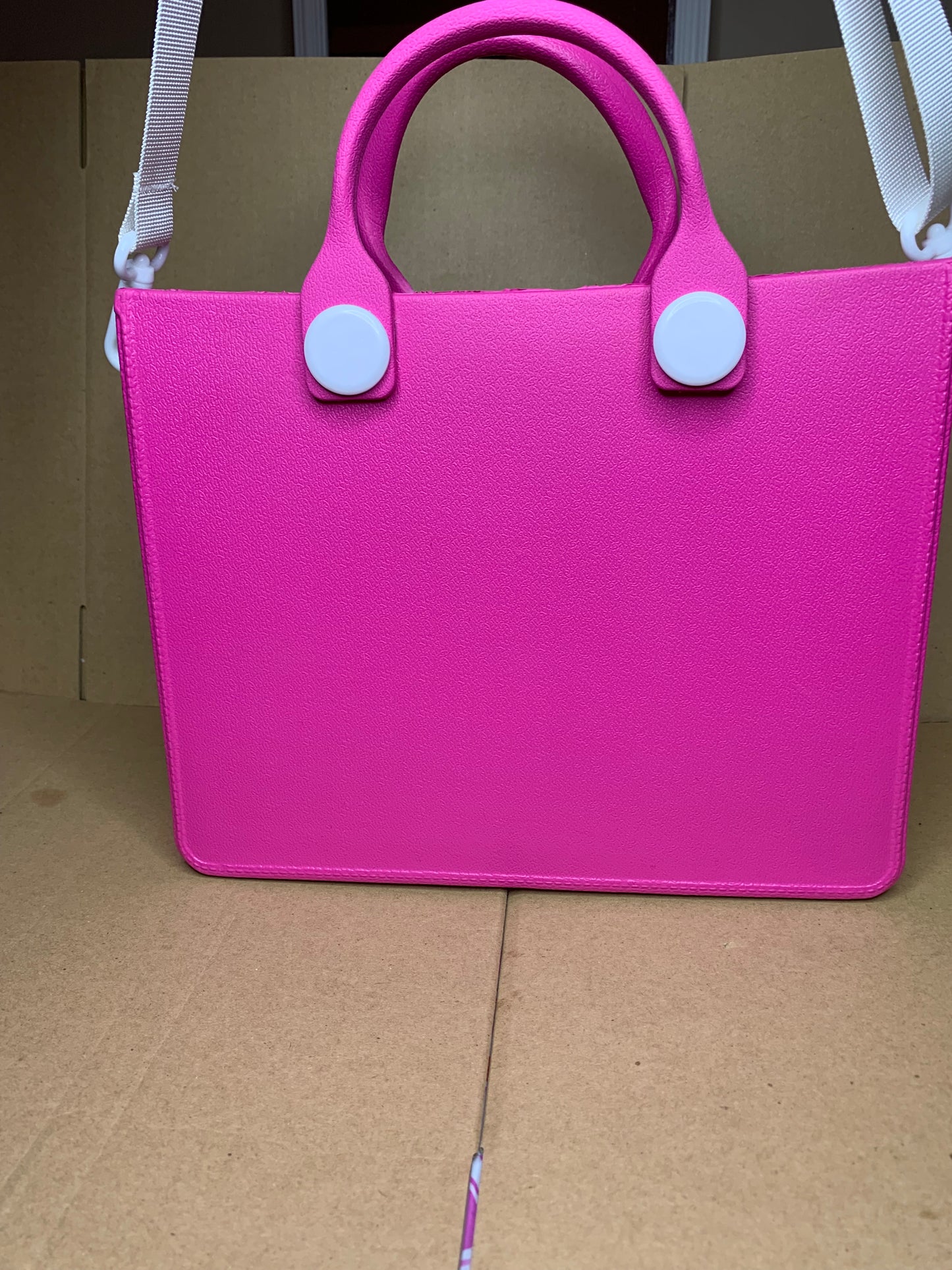 🩷Bubble slides & croc purse👜set🩷