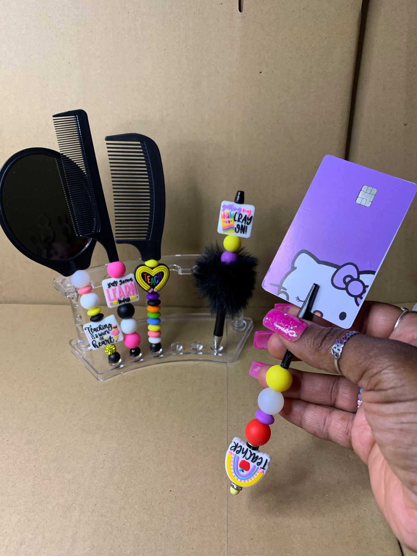 🖤Beaded & charmed teachers👩‍🏫 bundle