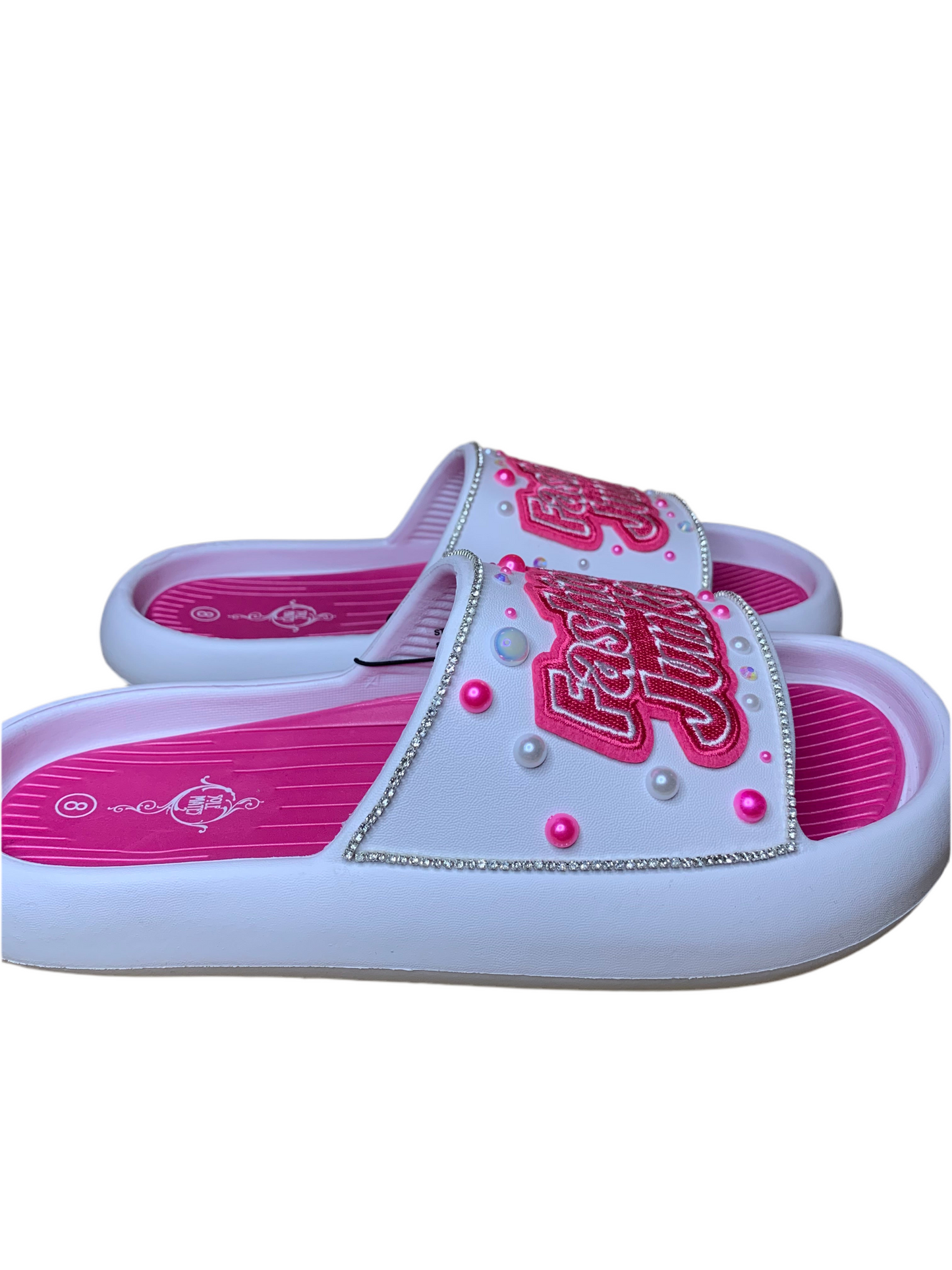 🩷SnapBack trucker hat🧢& slides set