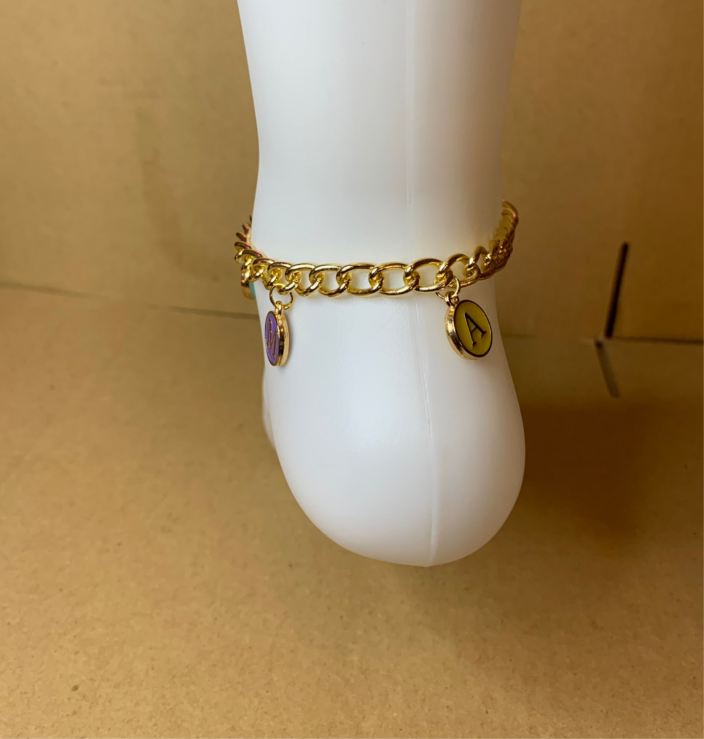 💜Ankle bracelet💛