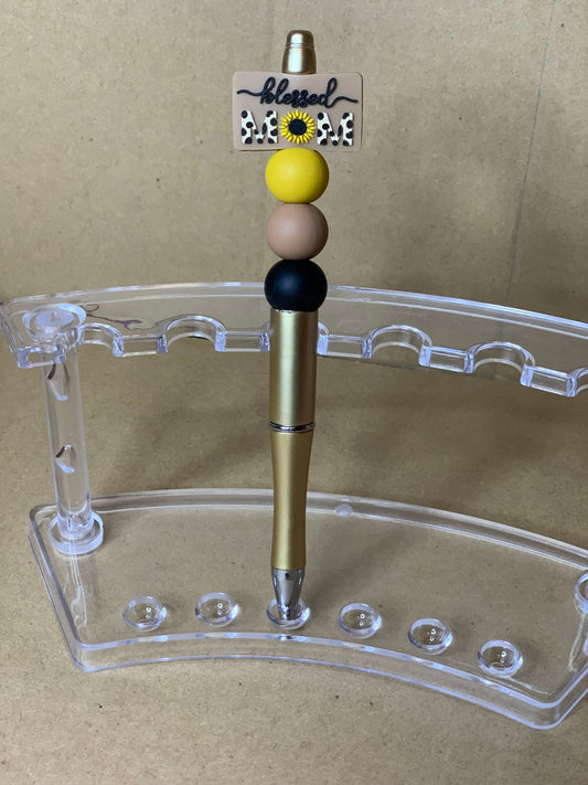 💛Beaded & charmed ink✍️pen