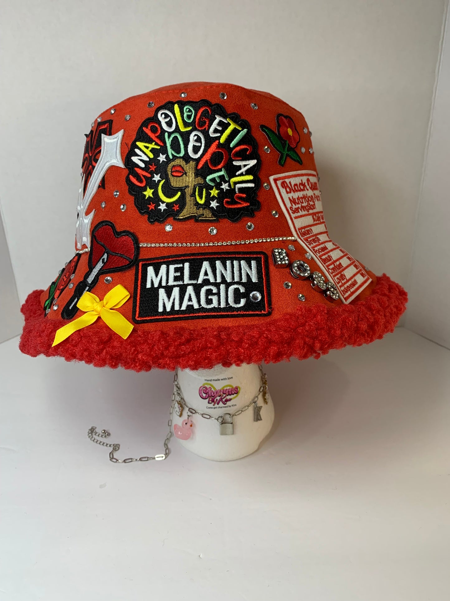 ❤️Super junky bucket hat🎩with fur
