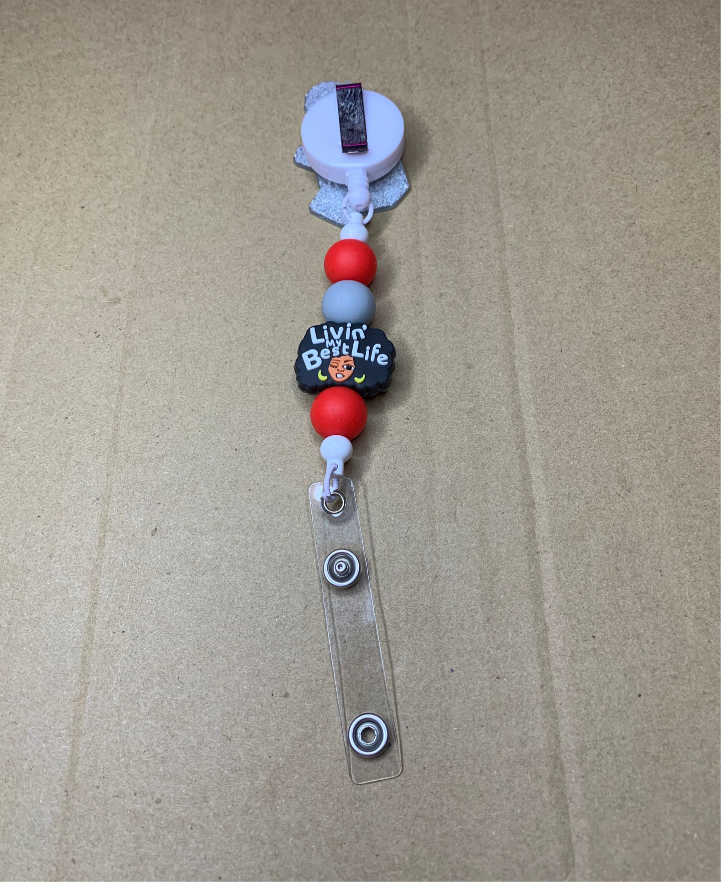 🩶Badge reel holder❤️