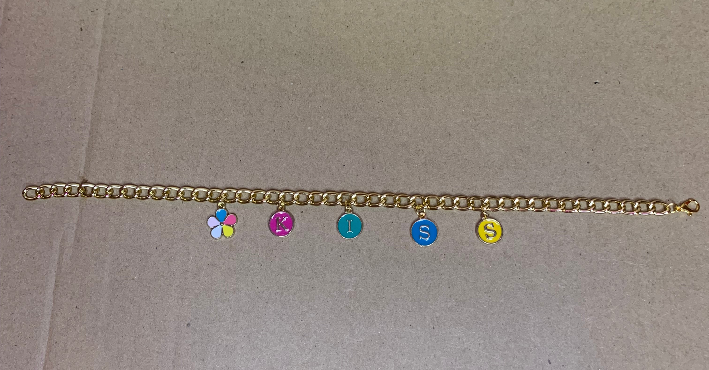 💛Ankle bracelet🩵