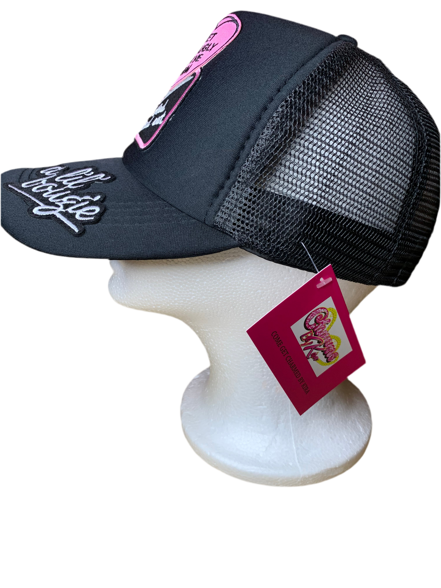 🩷🖤Slouch socks🧦& SnapBack trucker hat🧢set🖤🩷