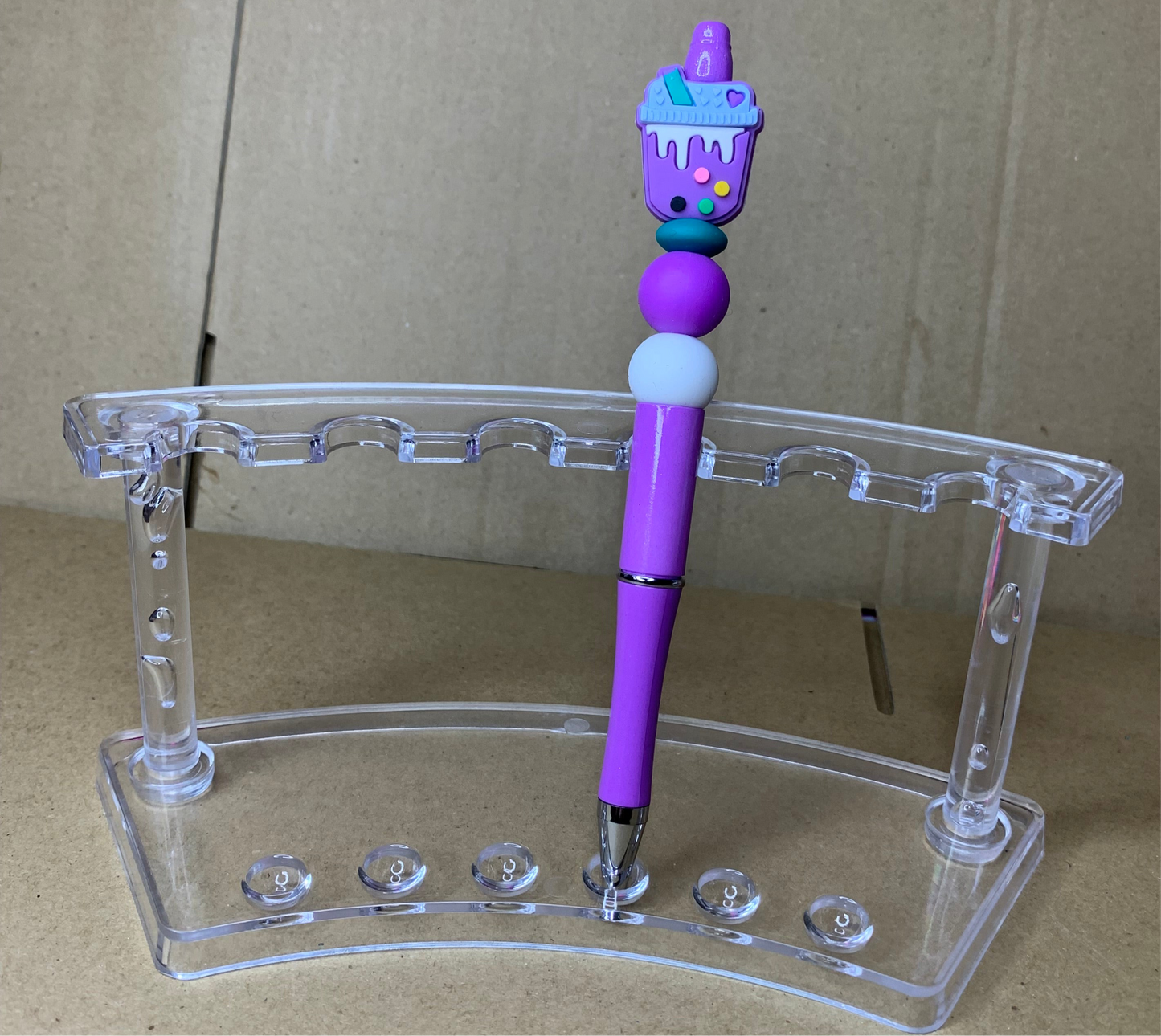 💜Beaded & charmed ink✍️pen