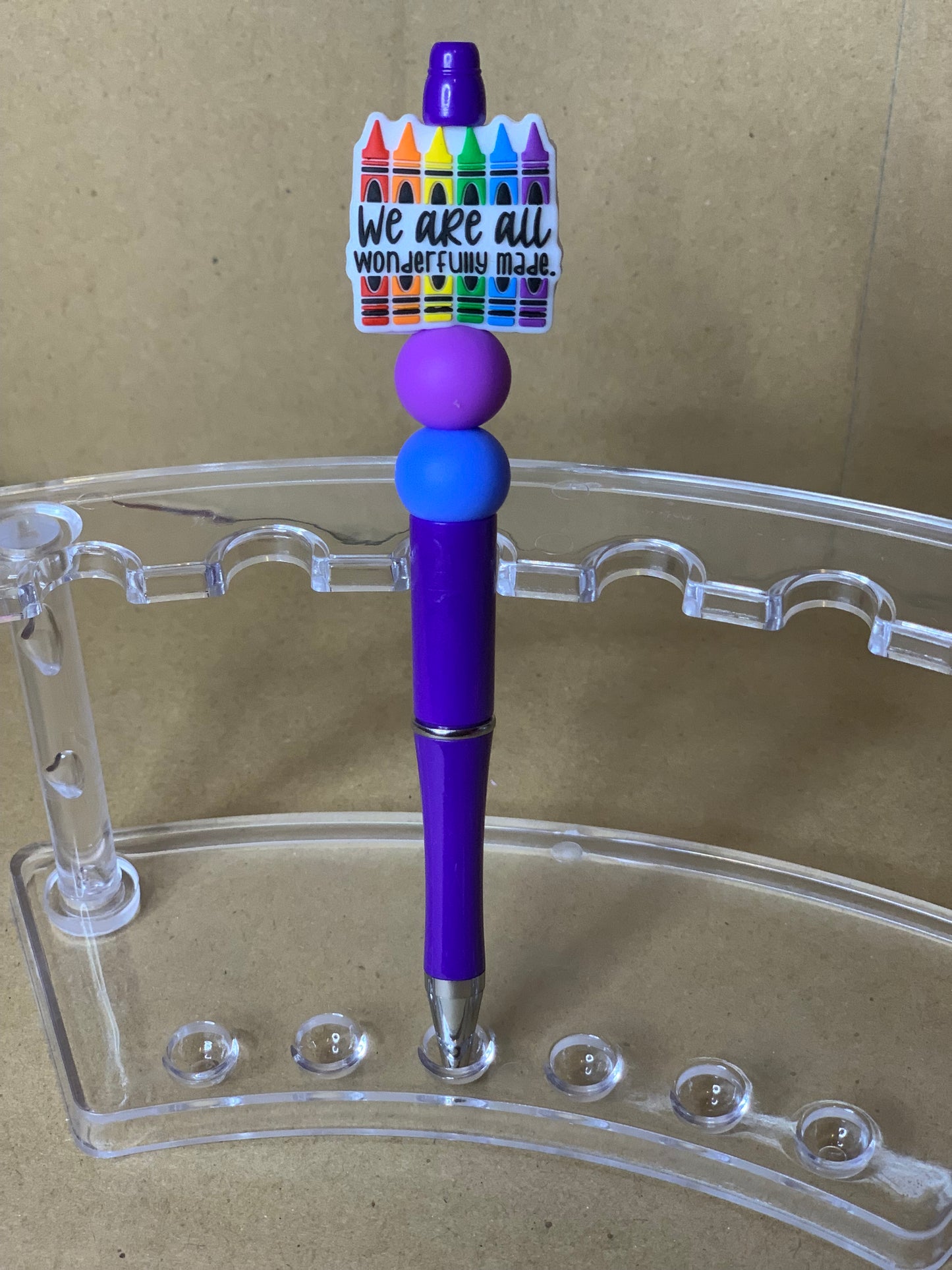 💙Beaded & charmed ink✍️pen