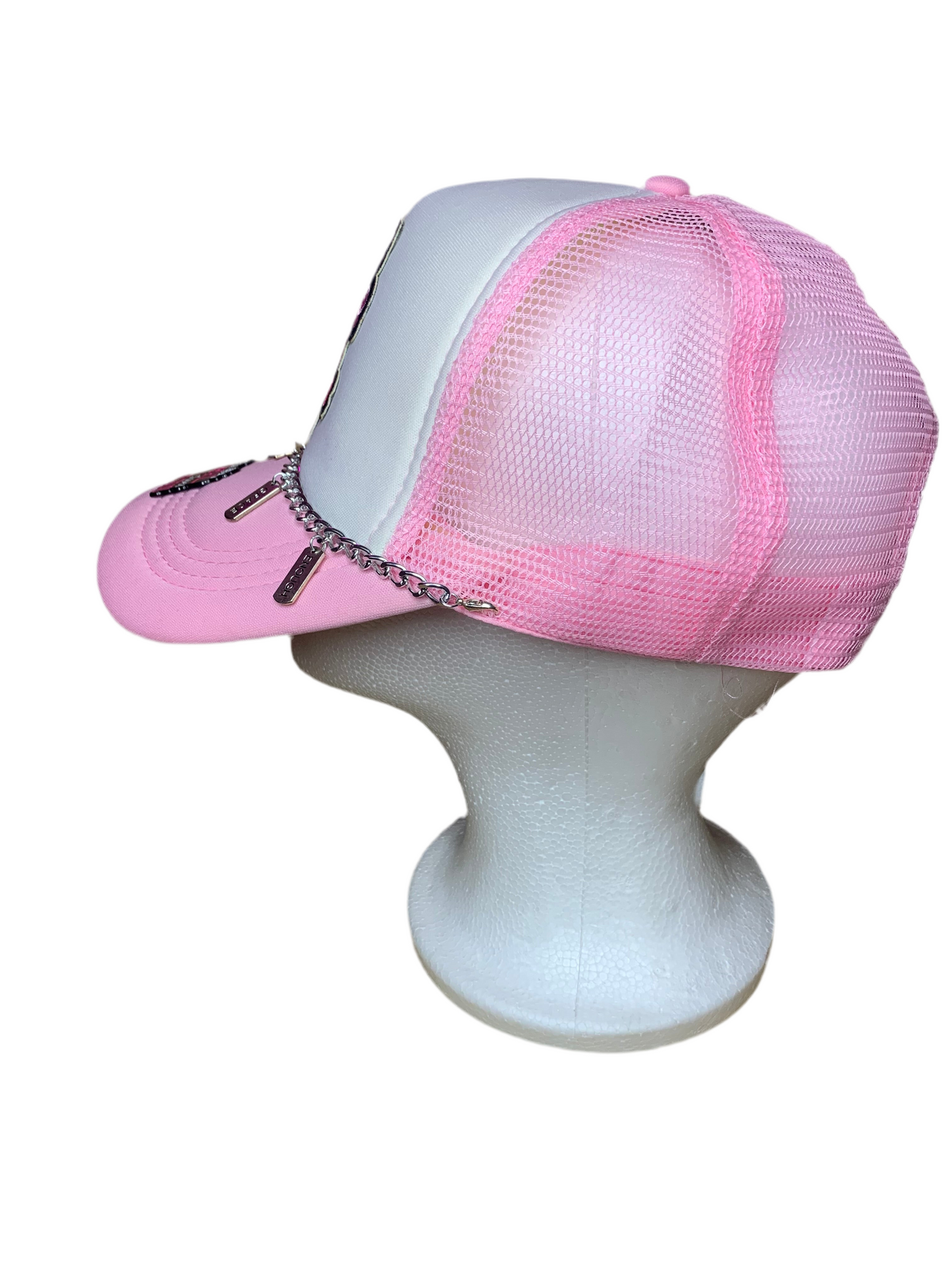 🤍SnapBack trucker hat🧢& slouch socks🧦set