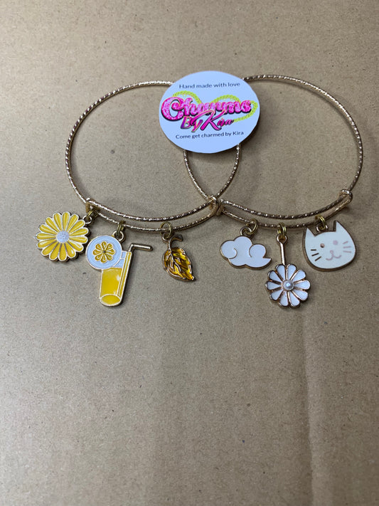 💛Charm bangles🤍