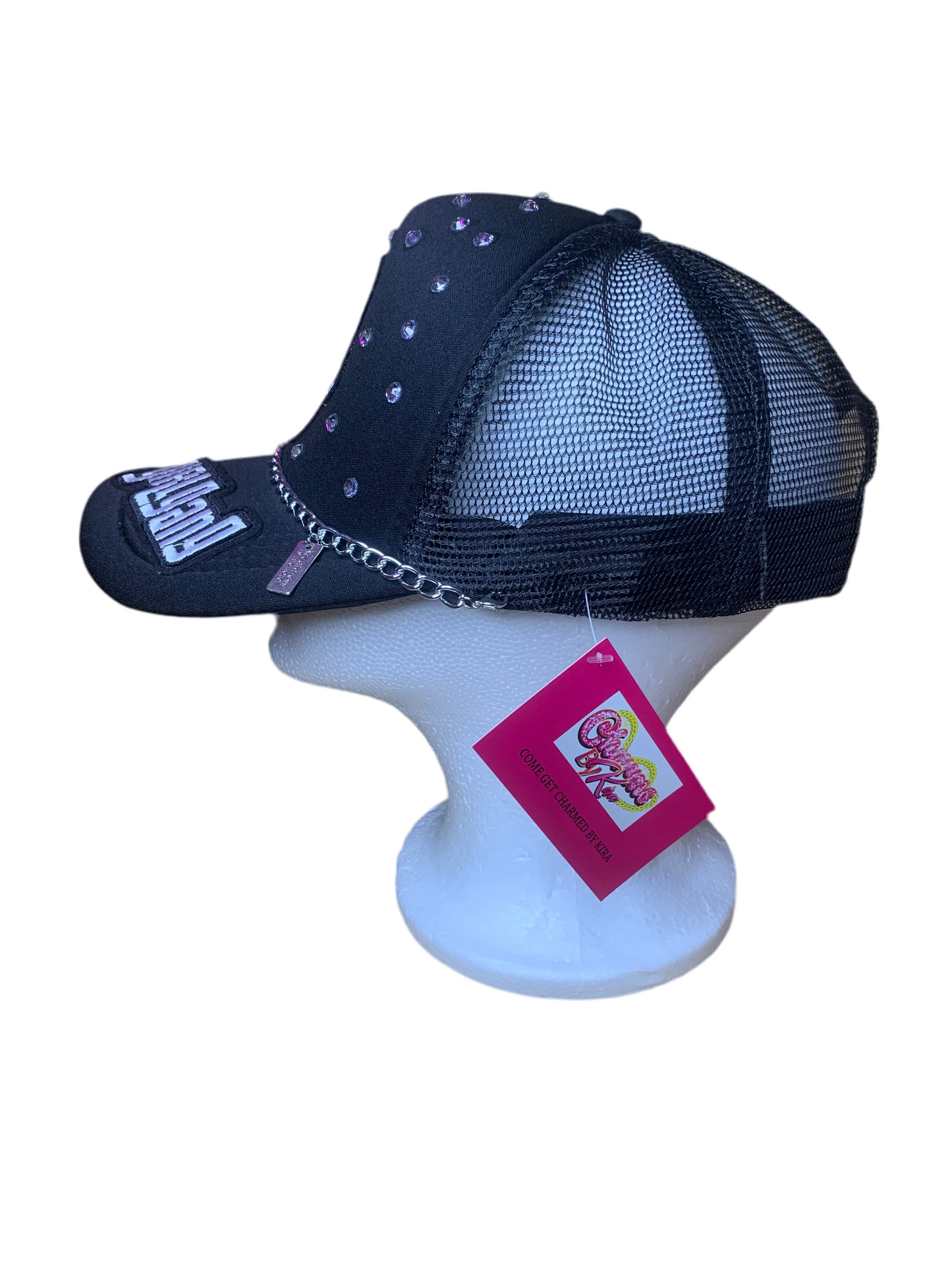 🩷Slouch socks🧦& SnapBack trucker hat🧢set🖤