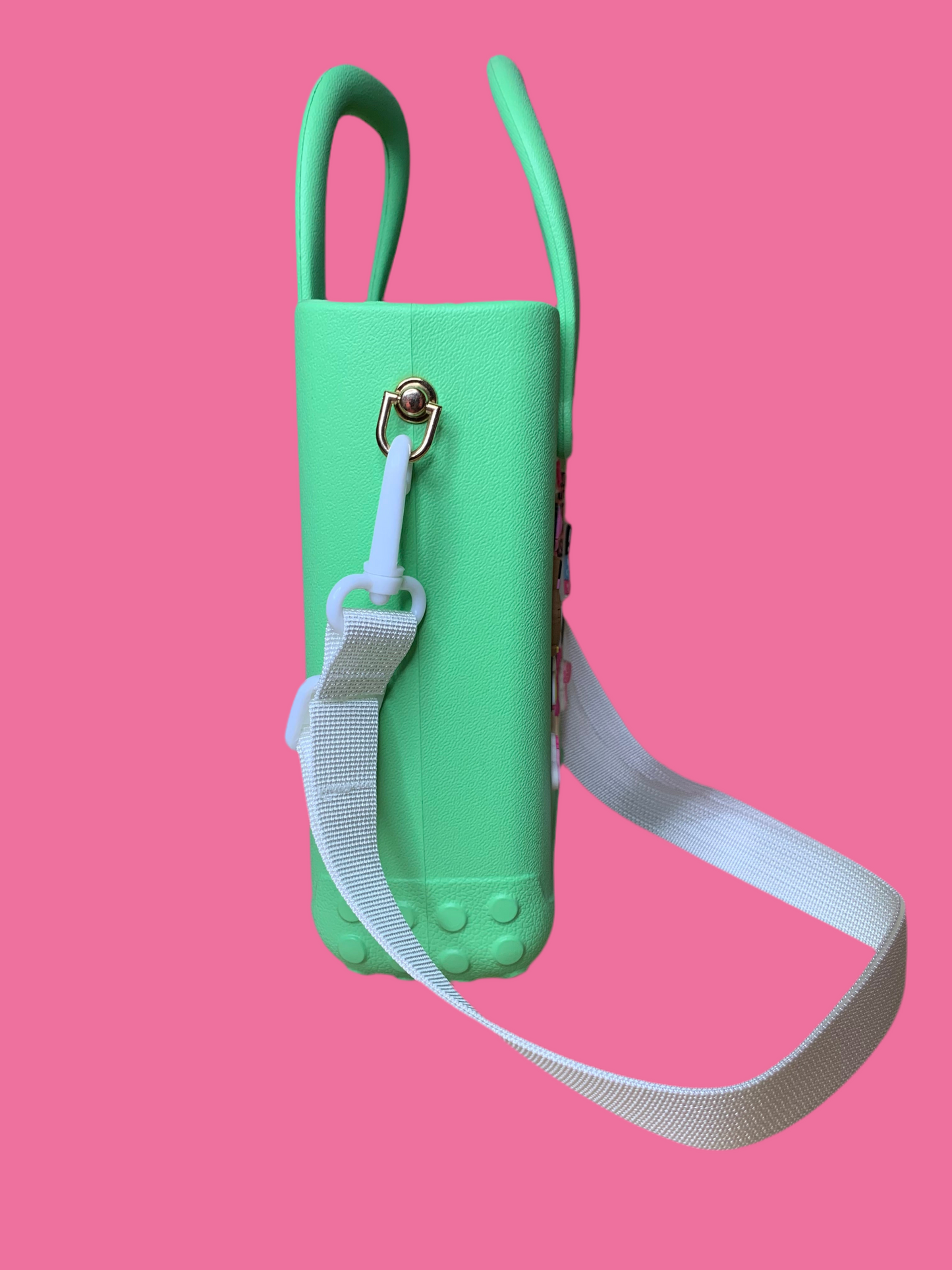 💚🩷Croc purse👜