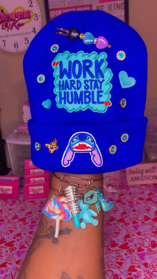 💙Stitch beanie & bangle set