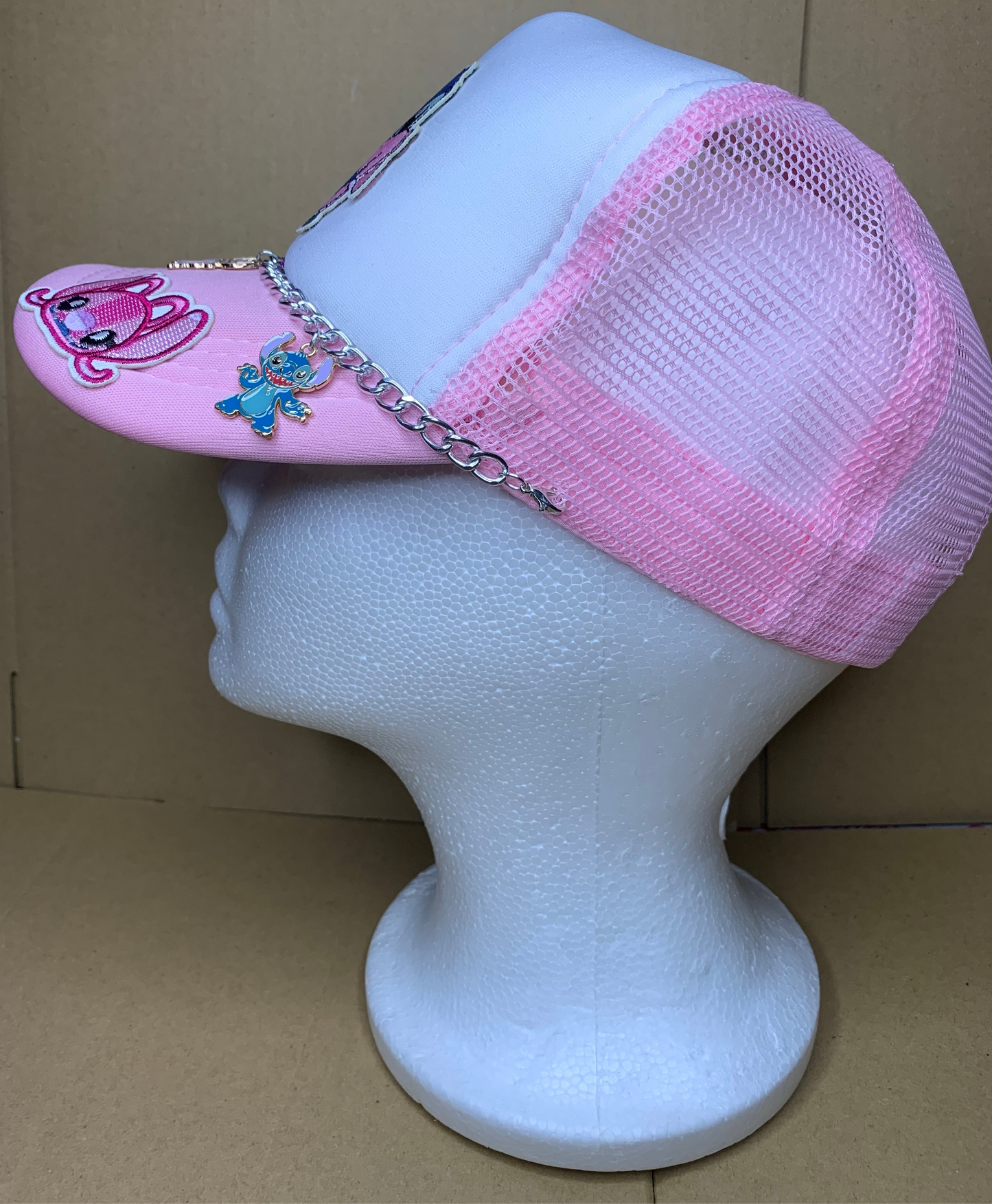 🌸Kids SnapBack trucker hat🧢slouch socks🧦& charm bangle set