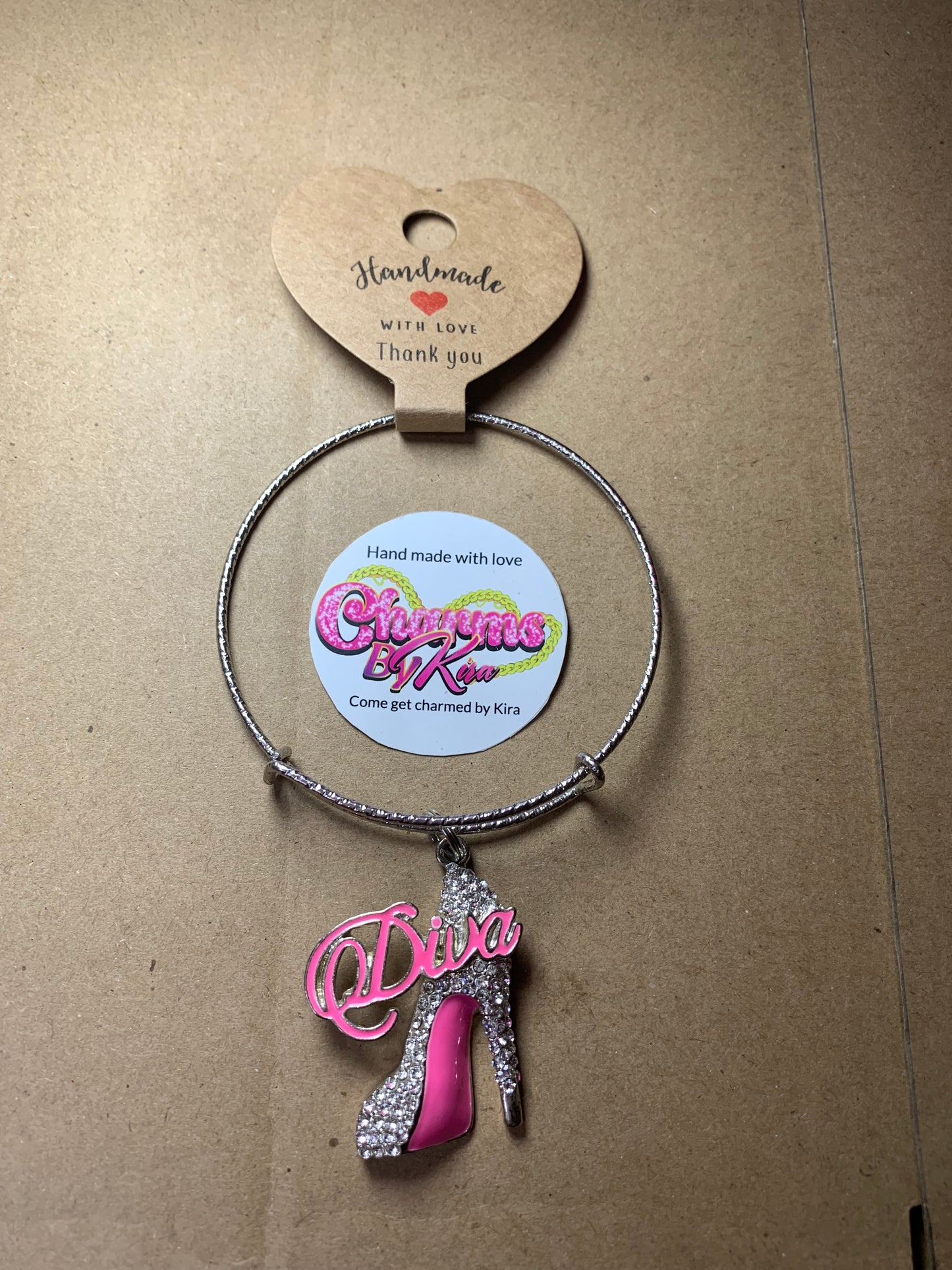 Charm bangle