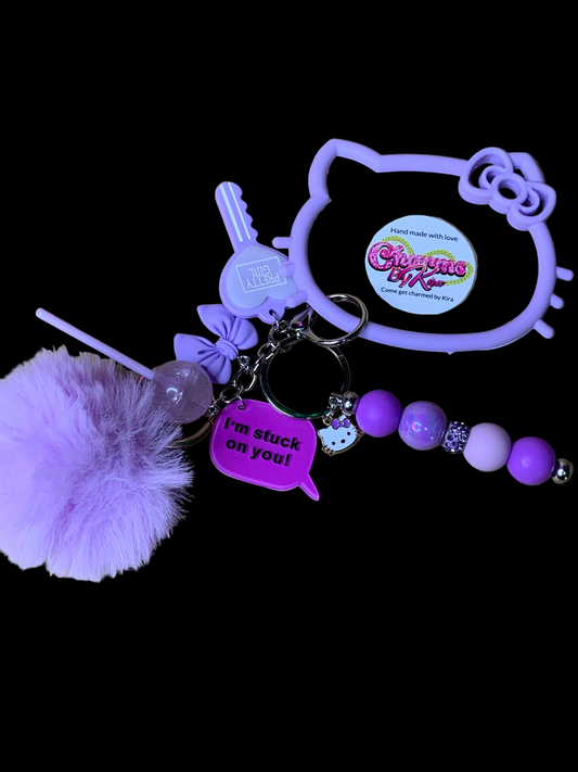 💜Hello kitty keychain🔑