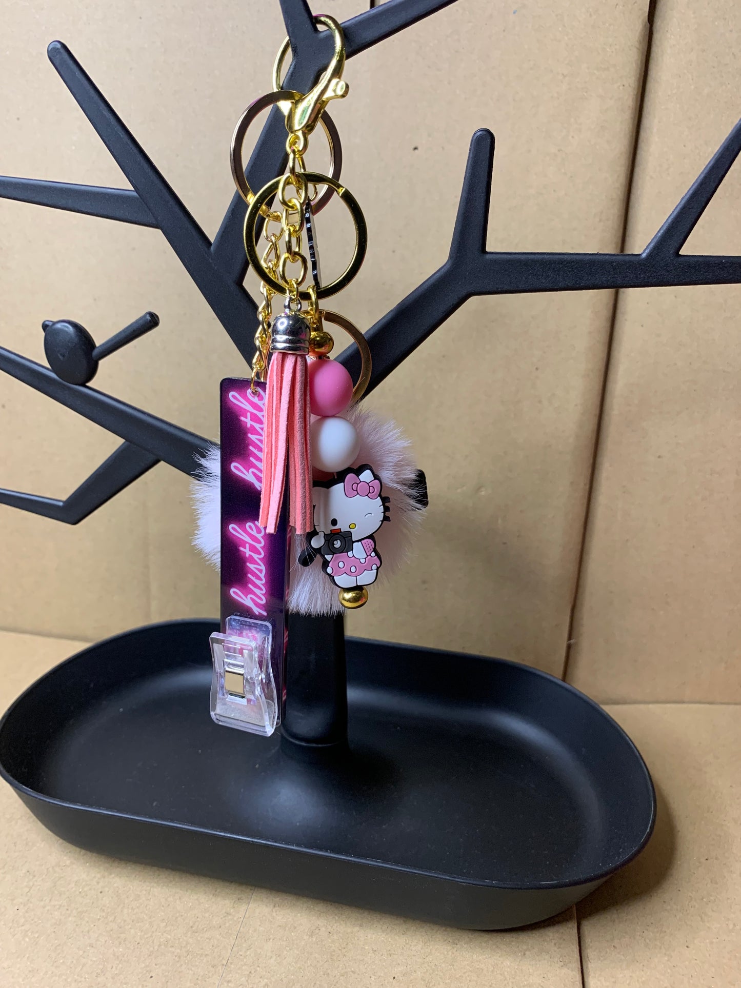 💅🏽Keychain🔑with 🏧 card💳grabber