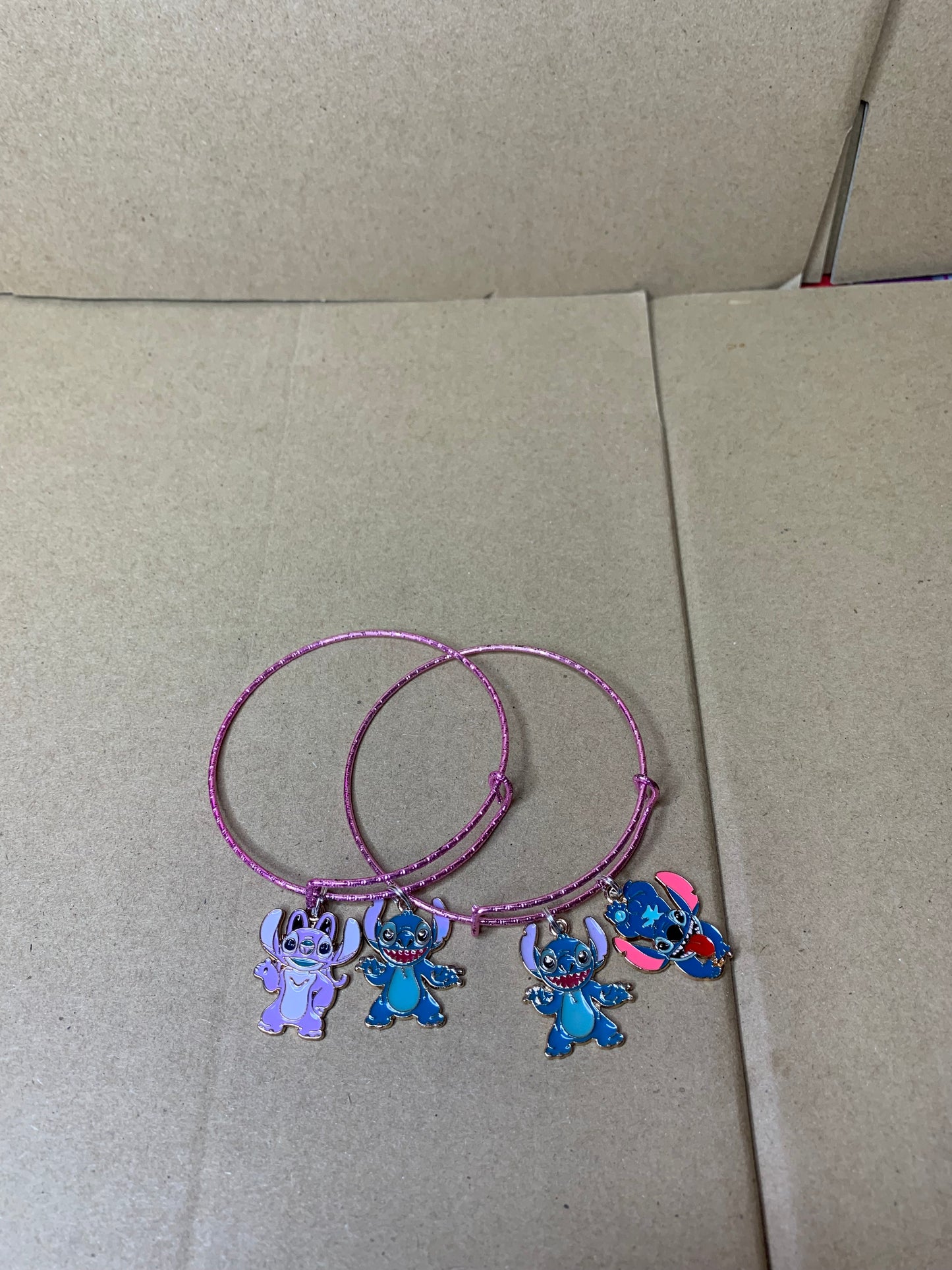 💜Kids/teens slouch socks🧦& charm bangle set