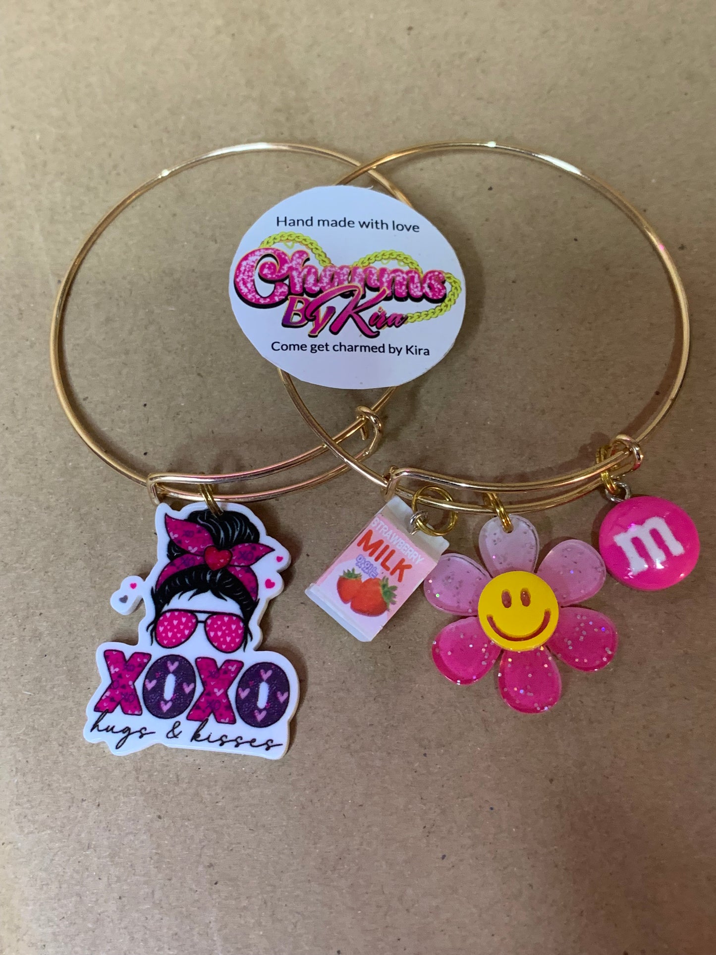 Charm bangles