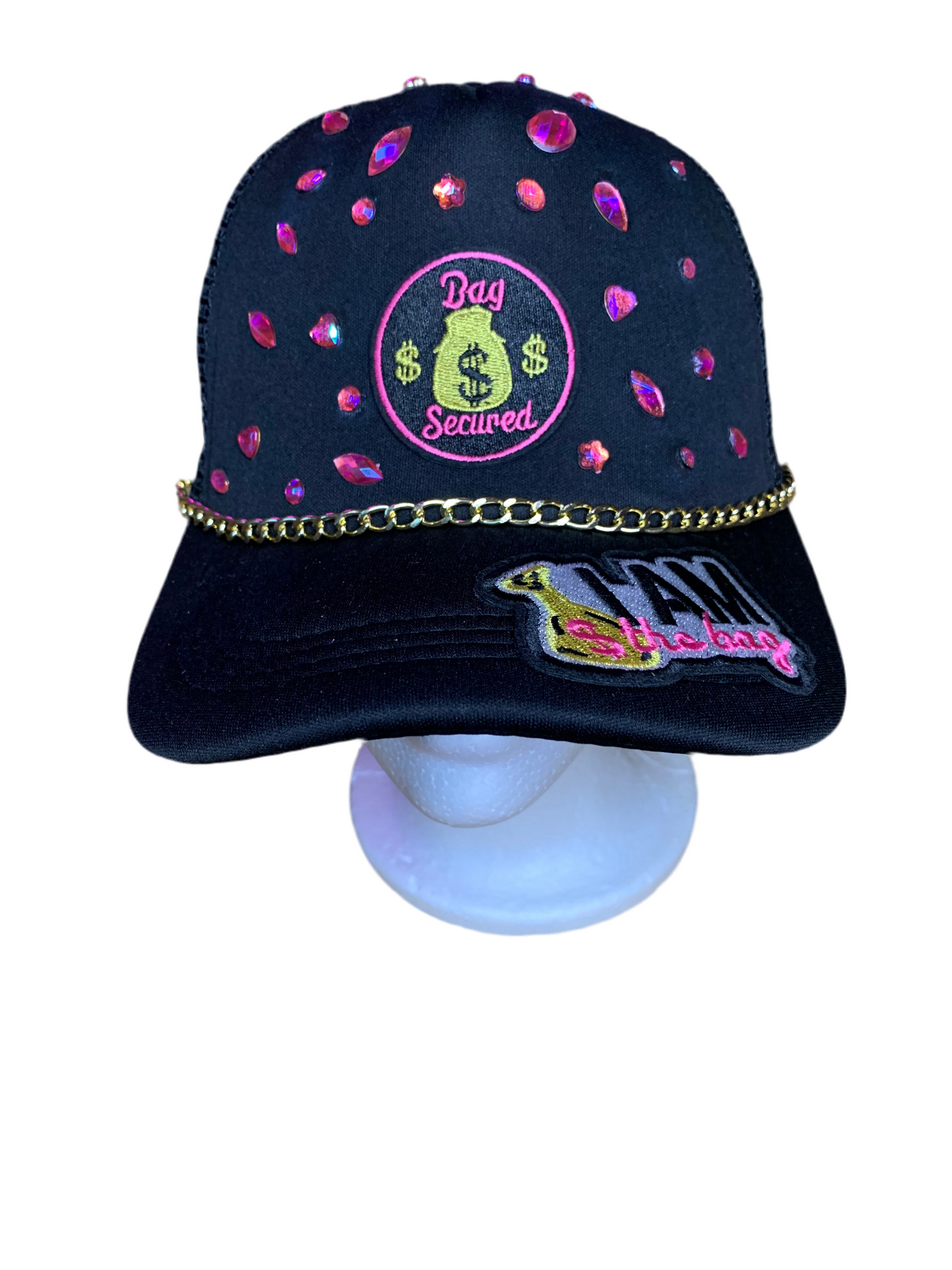 🩷SnapBack trucker hat🧢& slides set