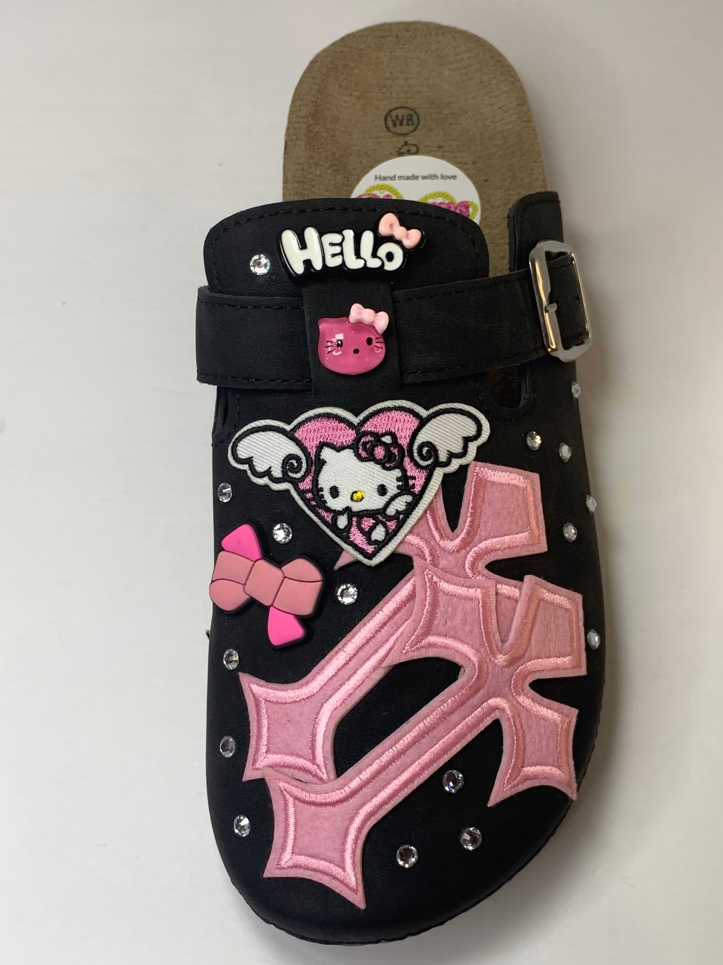 🩷Super junky bucket hat & clogs set🎩hello kitty😘
