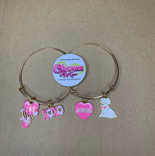 💕Charm bangles💕