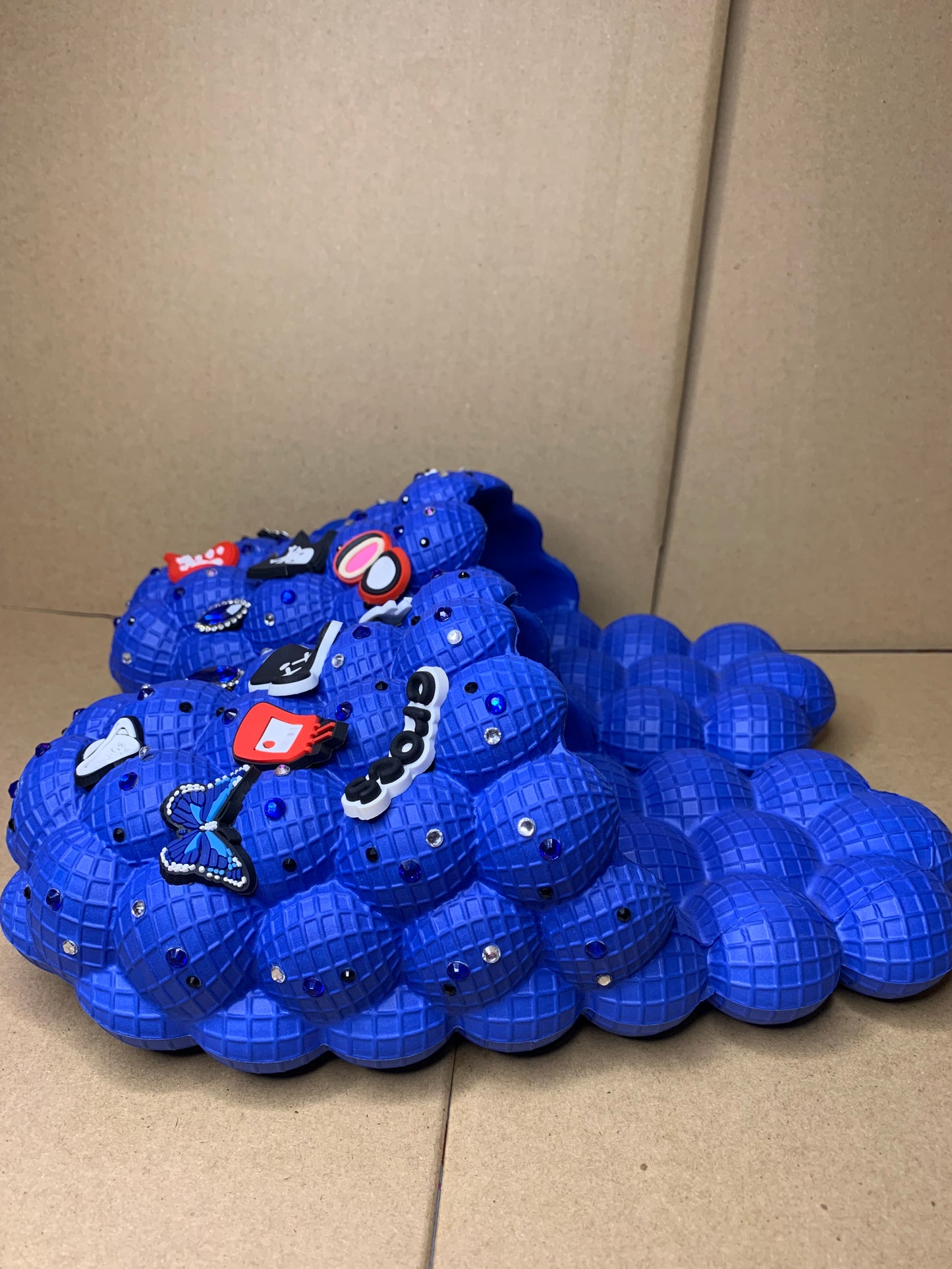 💙Bubble slides & croc purse👜set💙