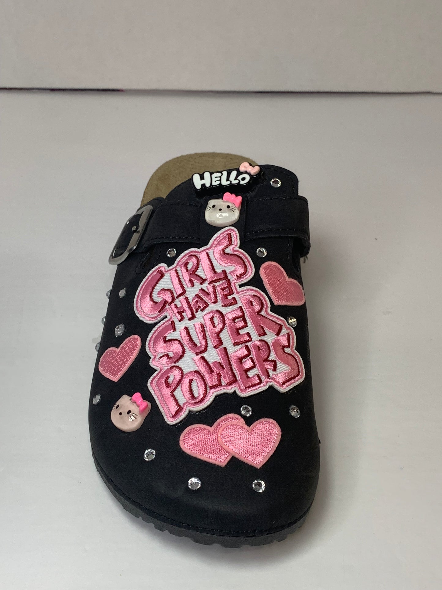 🩷Super junky bucket hat & clogs set🎩hello kitty😘