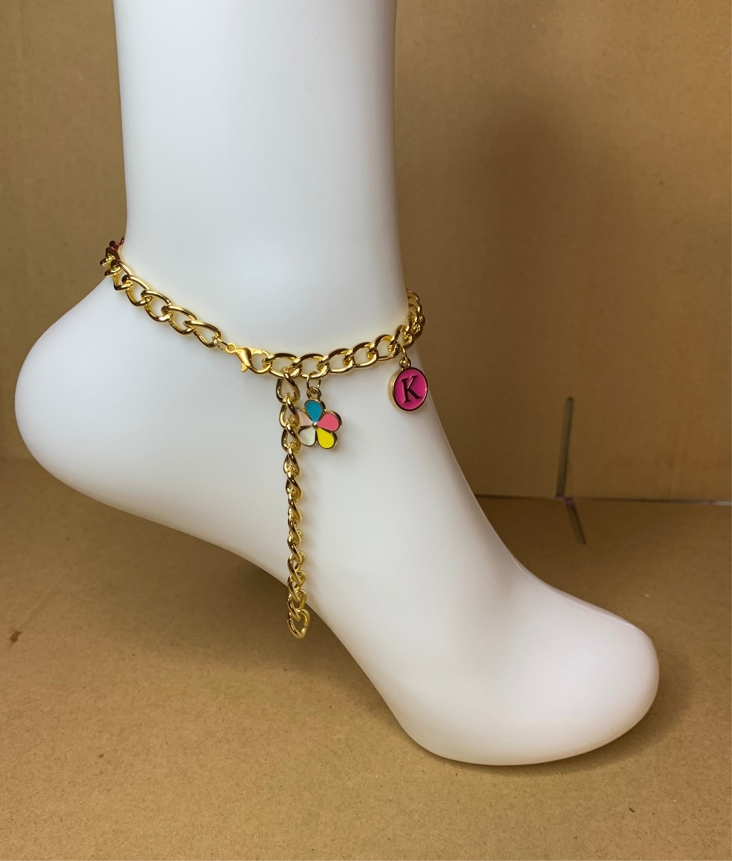 💛Ankle bracelet🩵