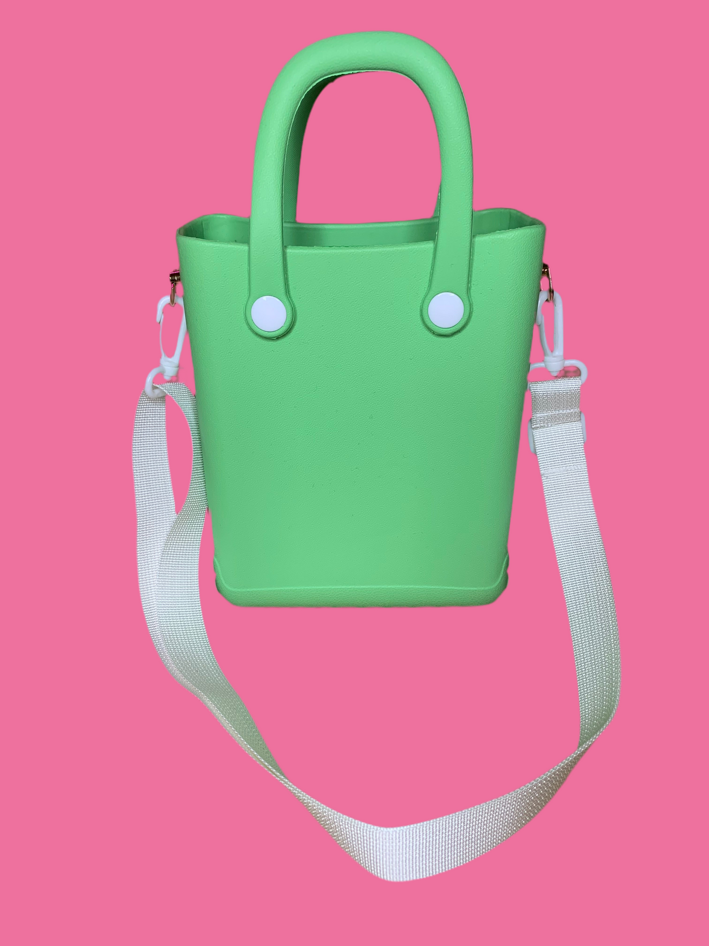 💚🩷Croc purse👜